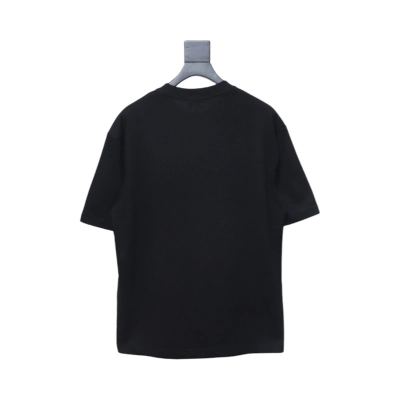 Dior Heart Print Short Sleeve Black 02