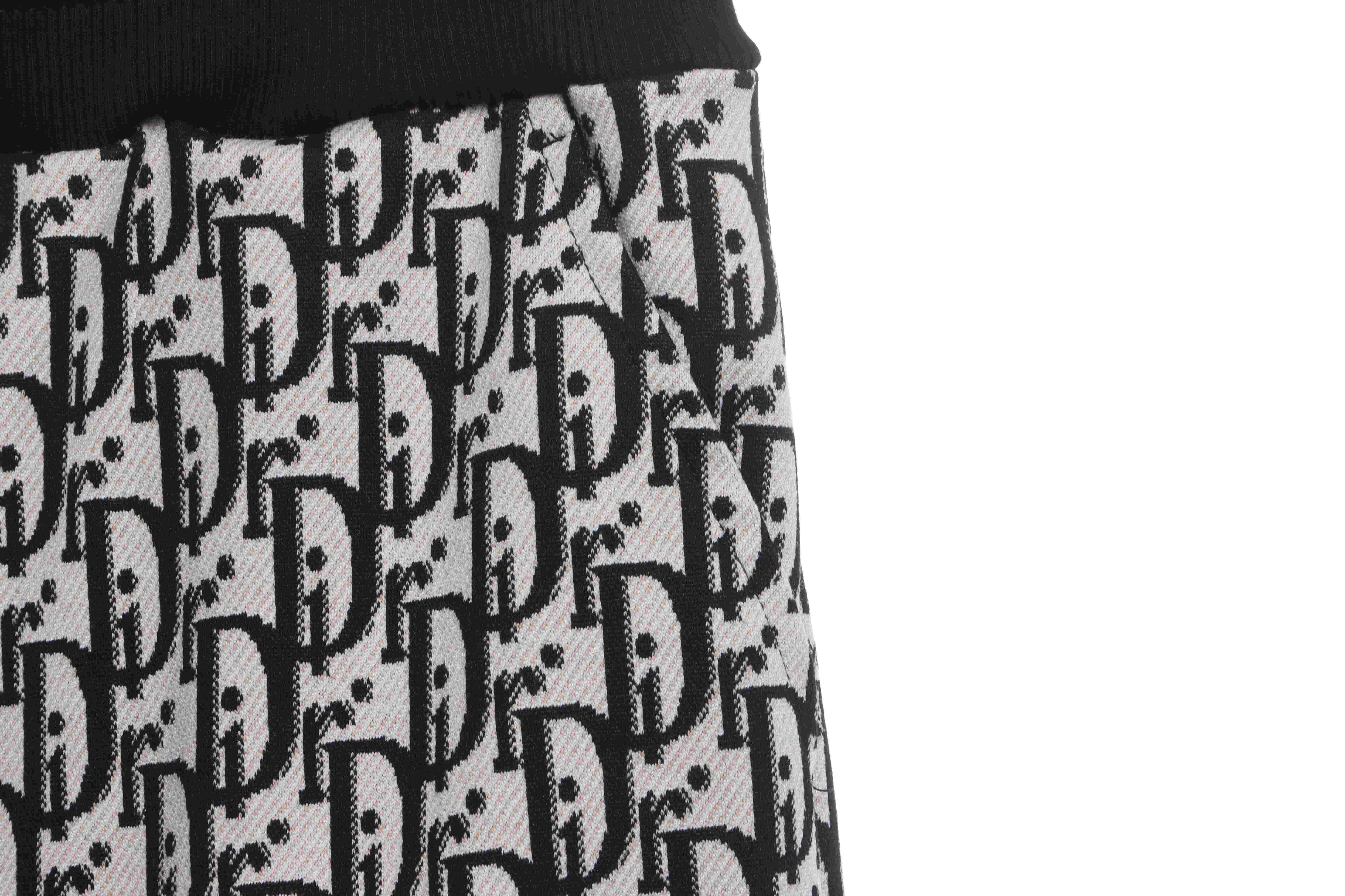 Dior LOGO jacquard shorts BLACK