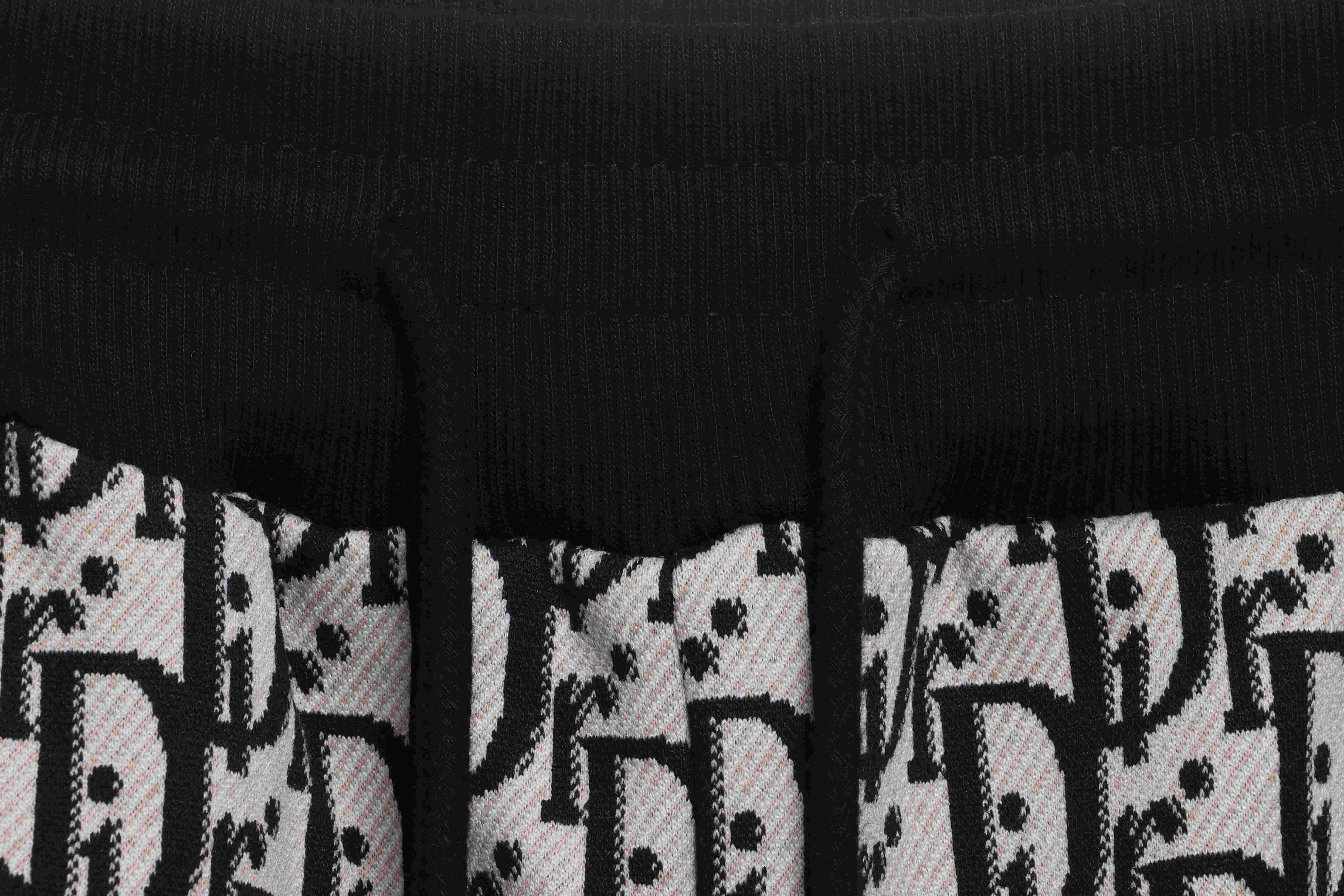 Dior LOGO jacquard shorts BLACK