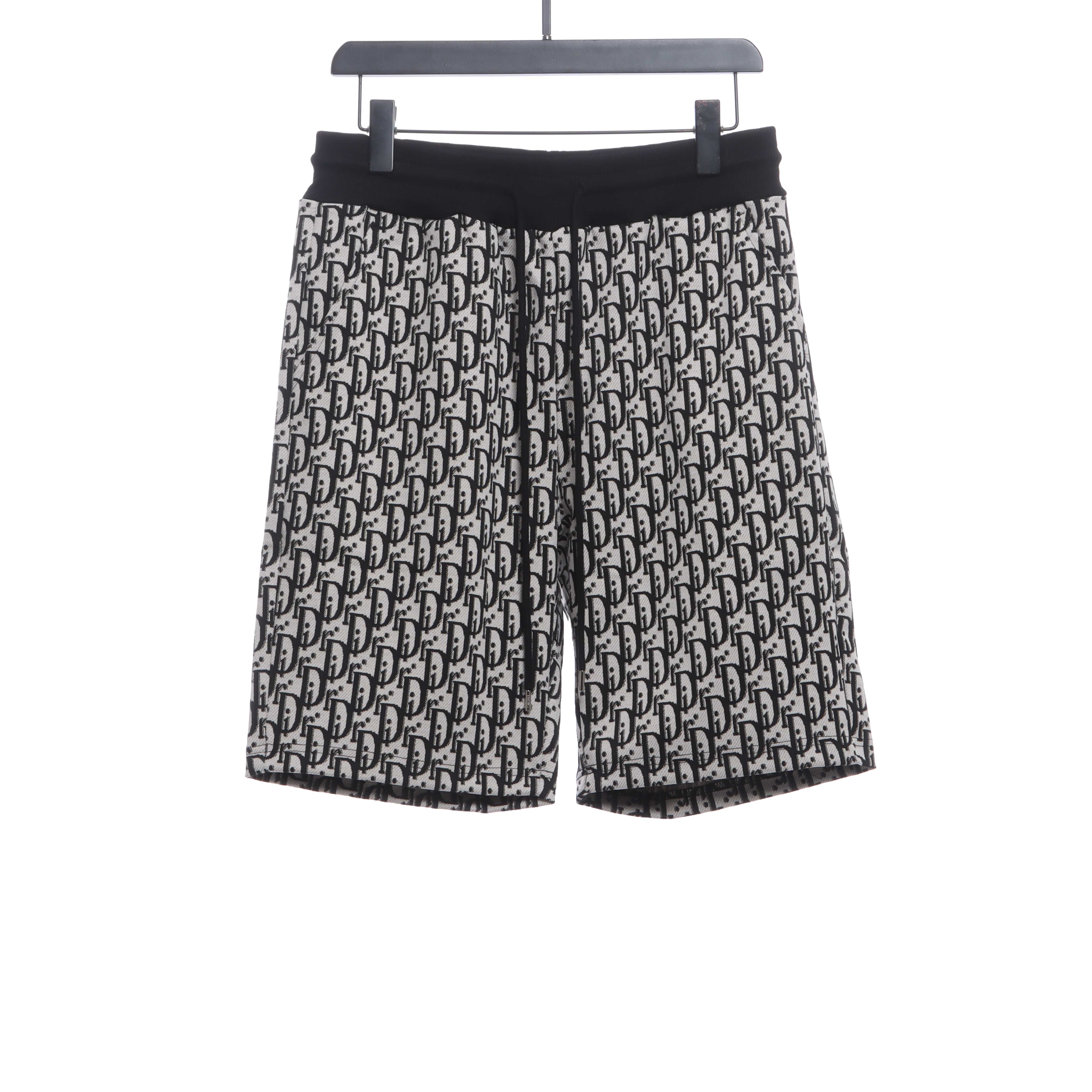 Dior LOGO jacquard shorts BLACK