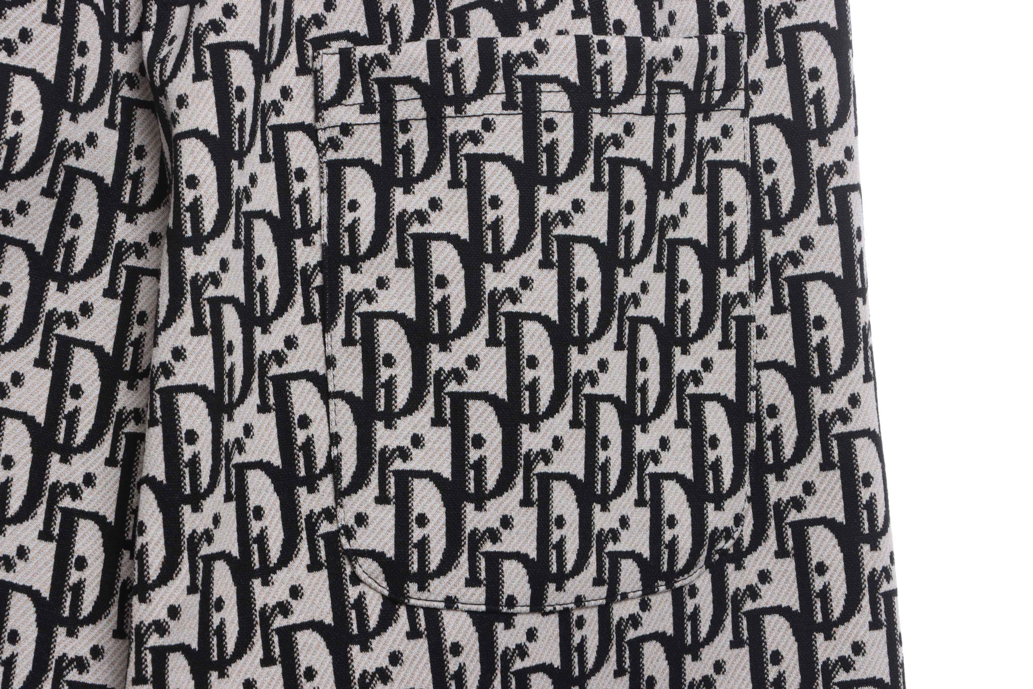 Dior LOGO jacquard shorts BLACK