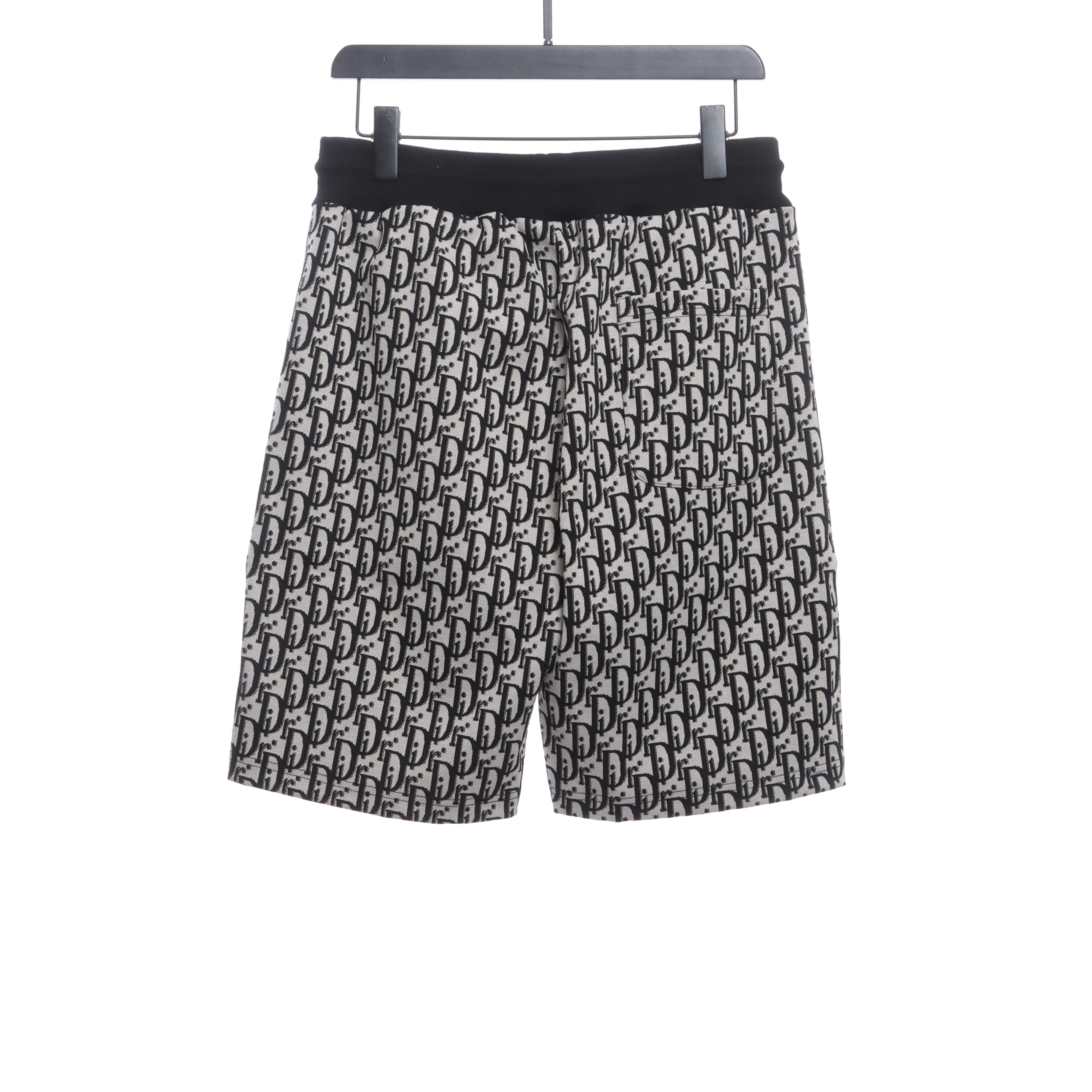 Dior LOGO jacquard shorts BLACK
