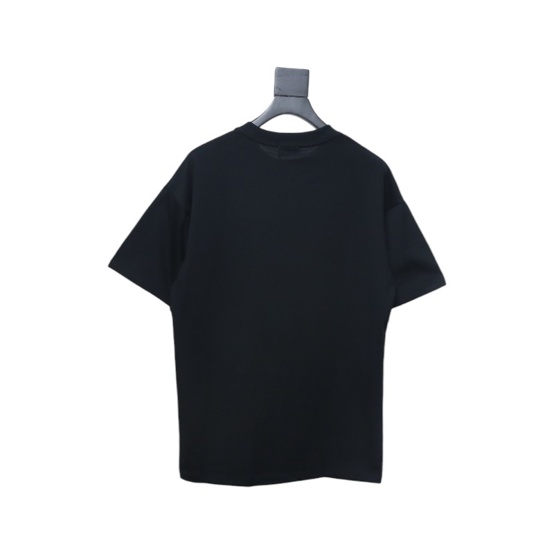 Moncler 2025 Spring and Summer New Short Sleeve T-shirt Black