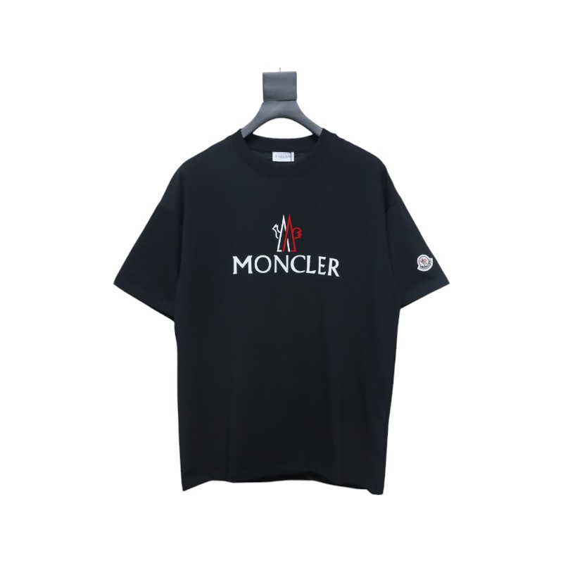 Moncler 2025 Spring and Summer New Short Sleeve T-shirt Black