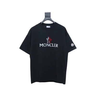 Moncler 2025 Spring and Summer New Short Sleeve T-shirt Black 01