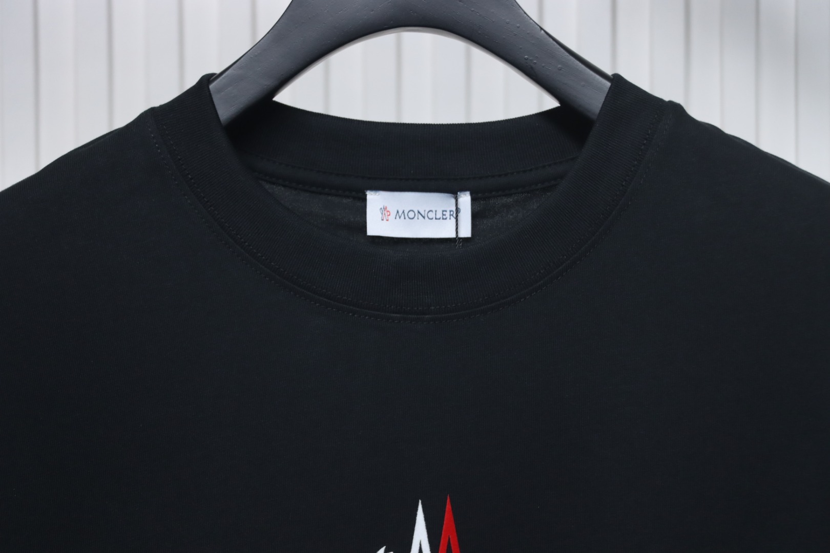 Moncler 2025 Spring and Summer New Short Sleeve T-shirt Black
