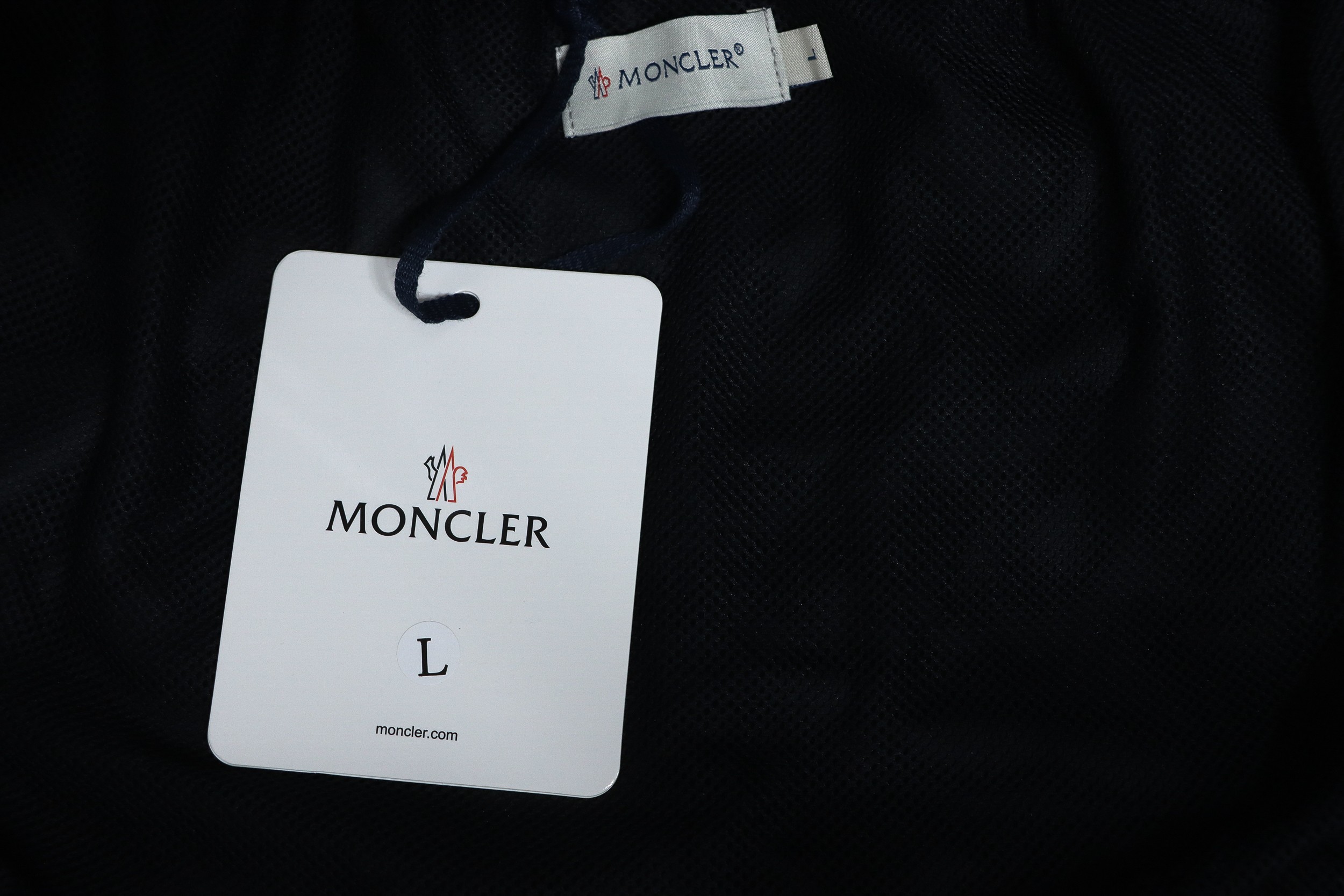 Moncler Classic Pocket Logo Woven Black