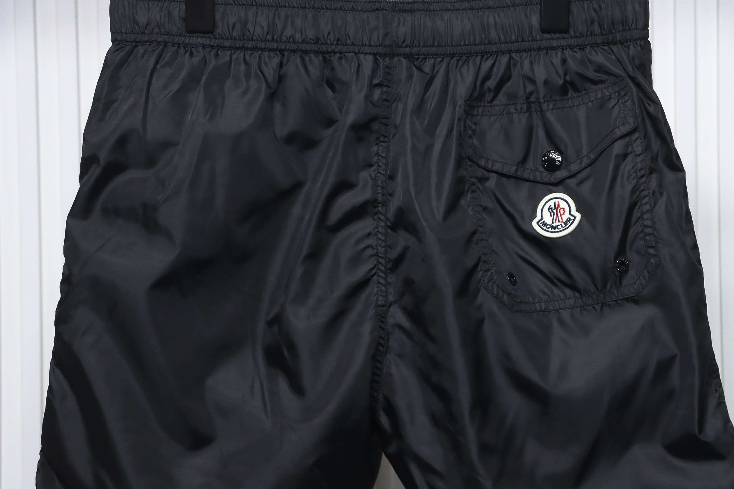 Moncler Classic Pocket Logo Woven Black