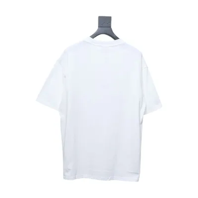 Dior 24ss letter logo print short sleeve white 02