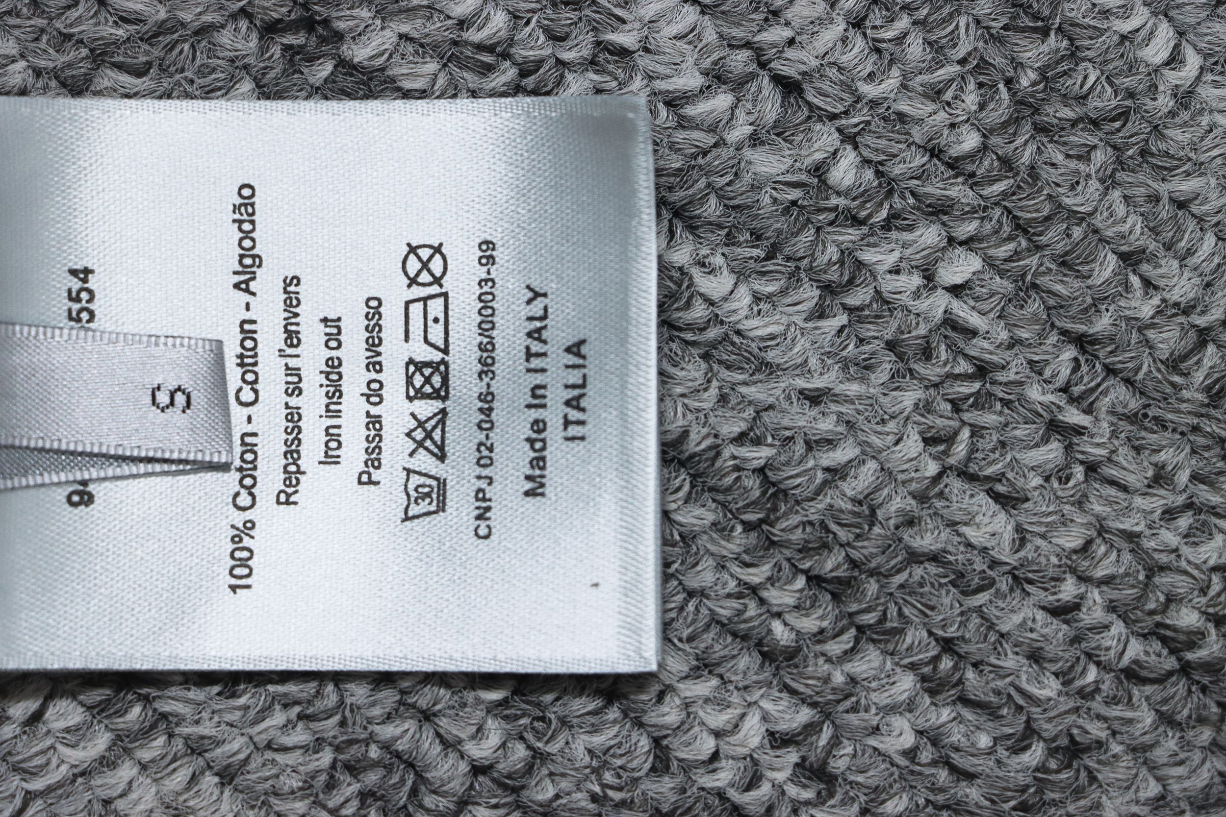 Dior 24ss openwork knit short sleeve cardigan apricot