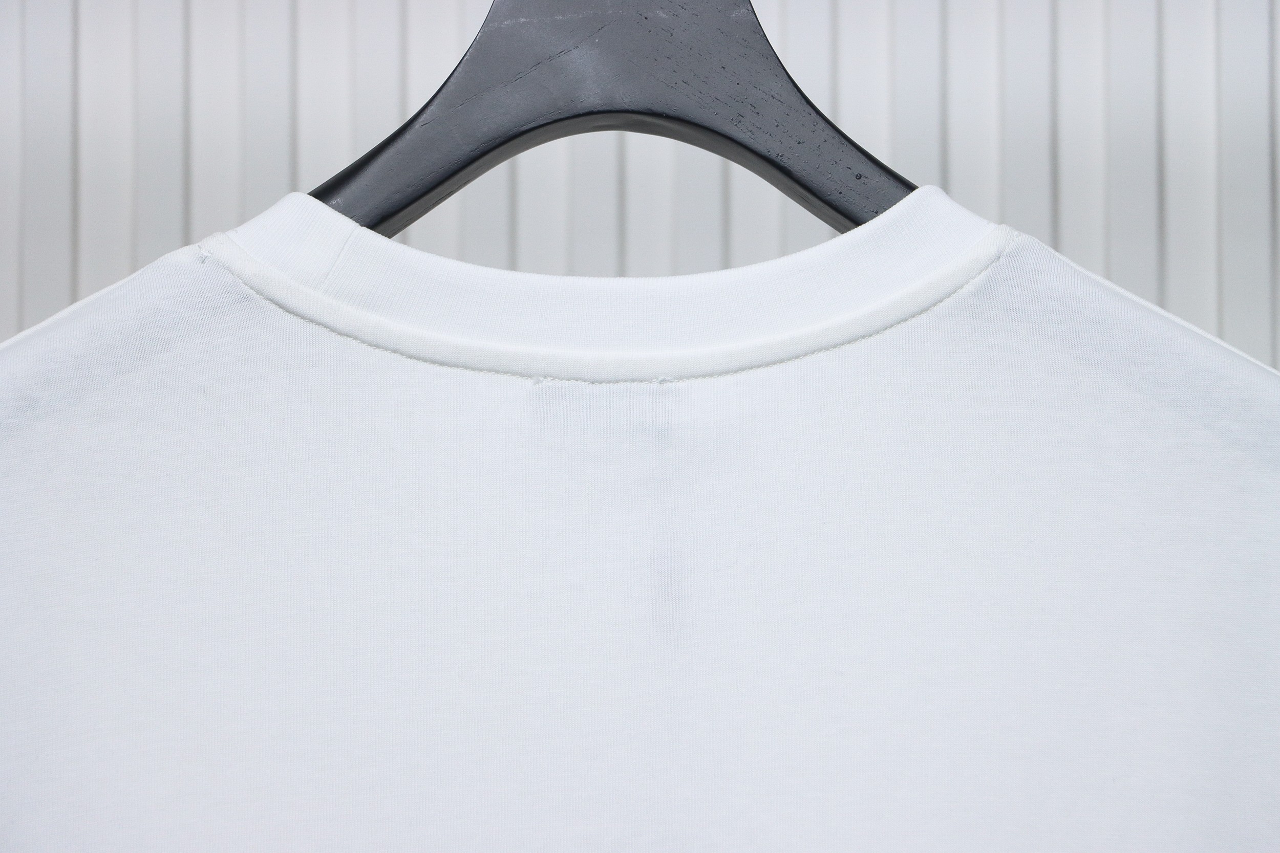 Dior 24ss patch embroidered letter short sleeve white