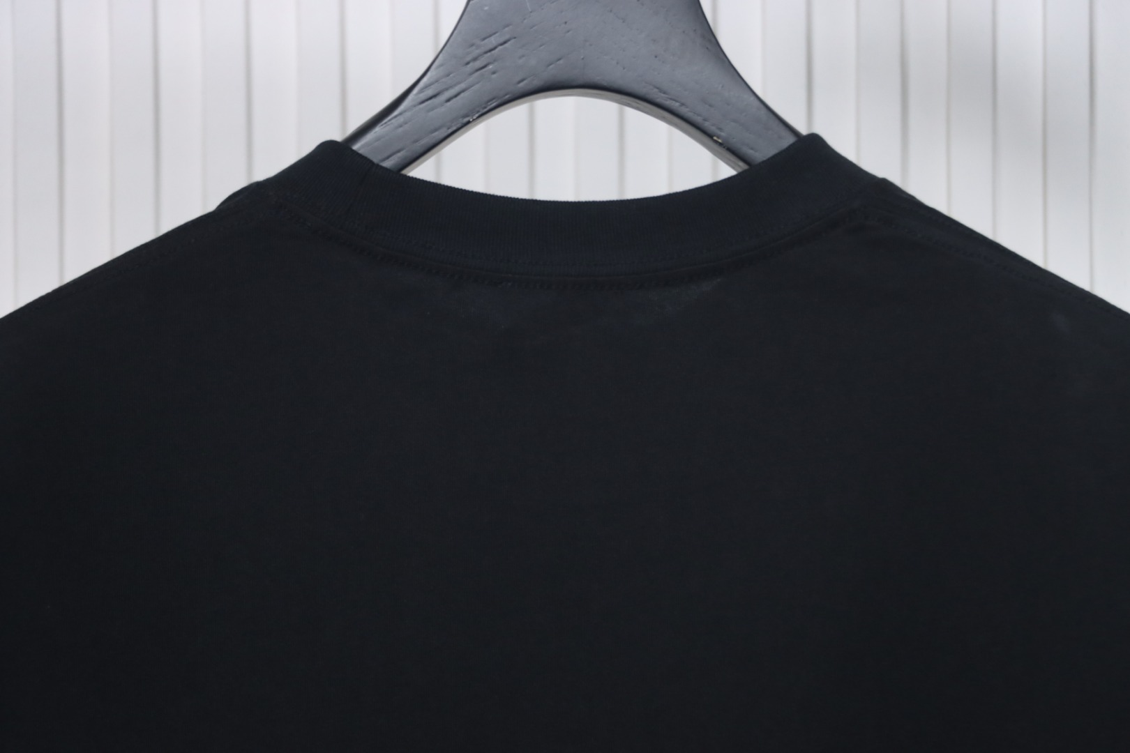 Dior 25ss flocked logo short sleeve black