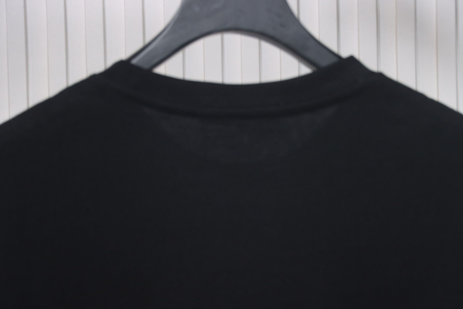 Dior 25ss hand-painted letter print short sleeve black