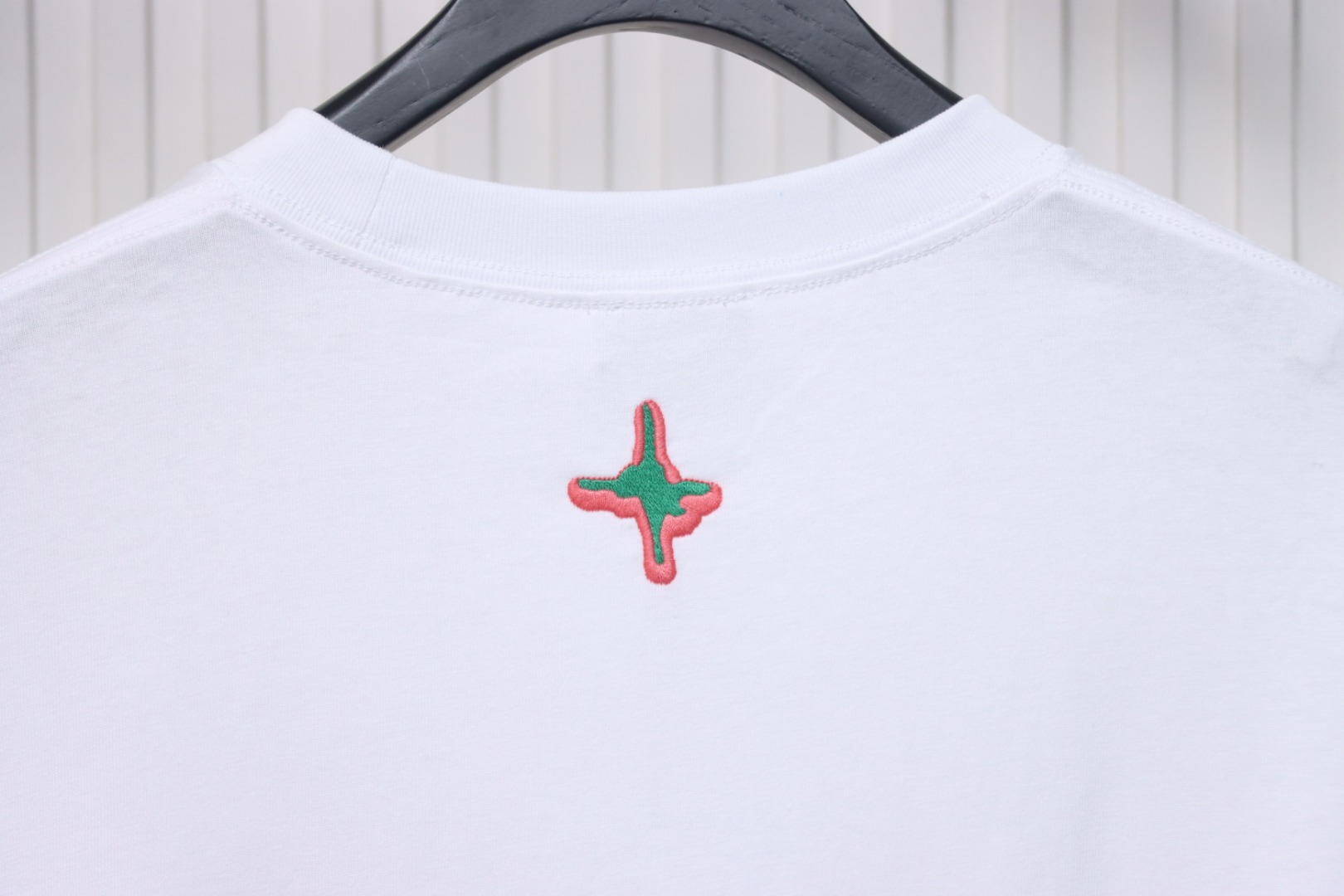 Dior 25ss Ski Collection Embroidered Logo Short Sleeve White