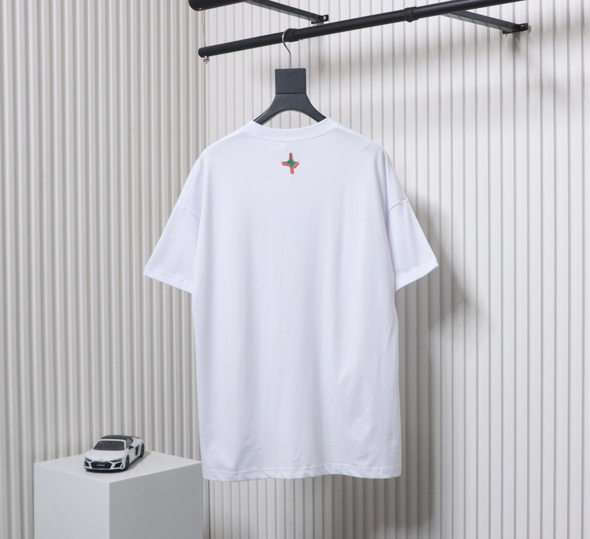 Dior 25ss Ski Collection Embroidered Logo Short Sleeve White