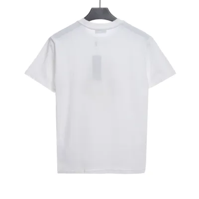 Dior 3D CD Printed Short Sleeve White 02