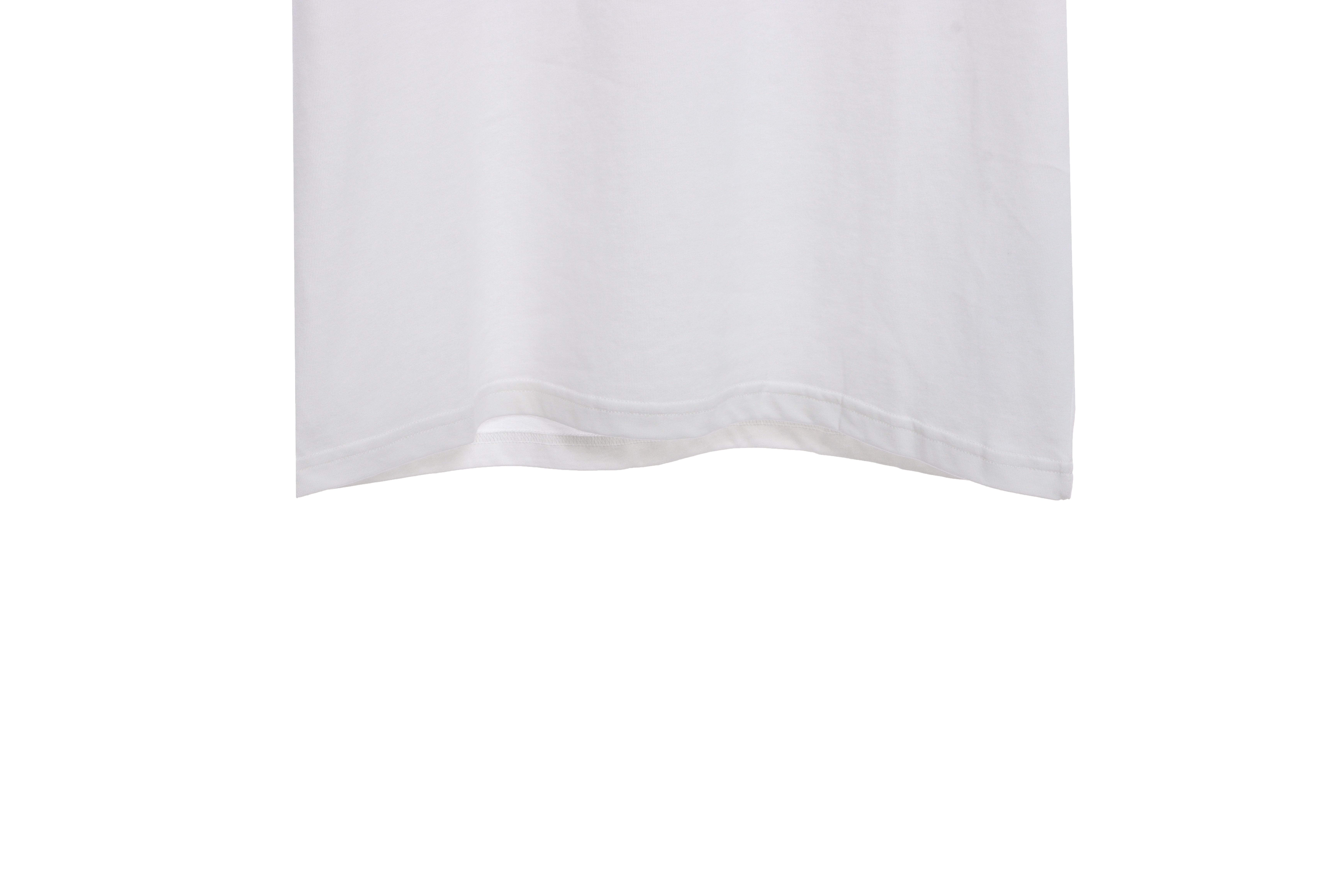 Dior 3D CD Printed Short Sleeve White