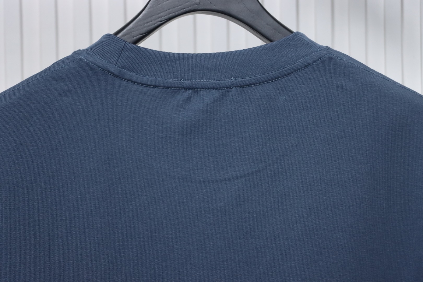 Dior And Hylton Nel joint slogan embroidered short-sleeved T-shirt Blue