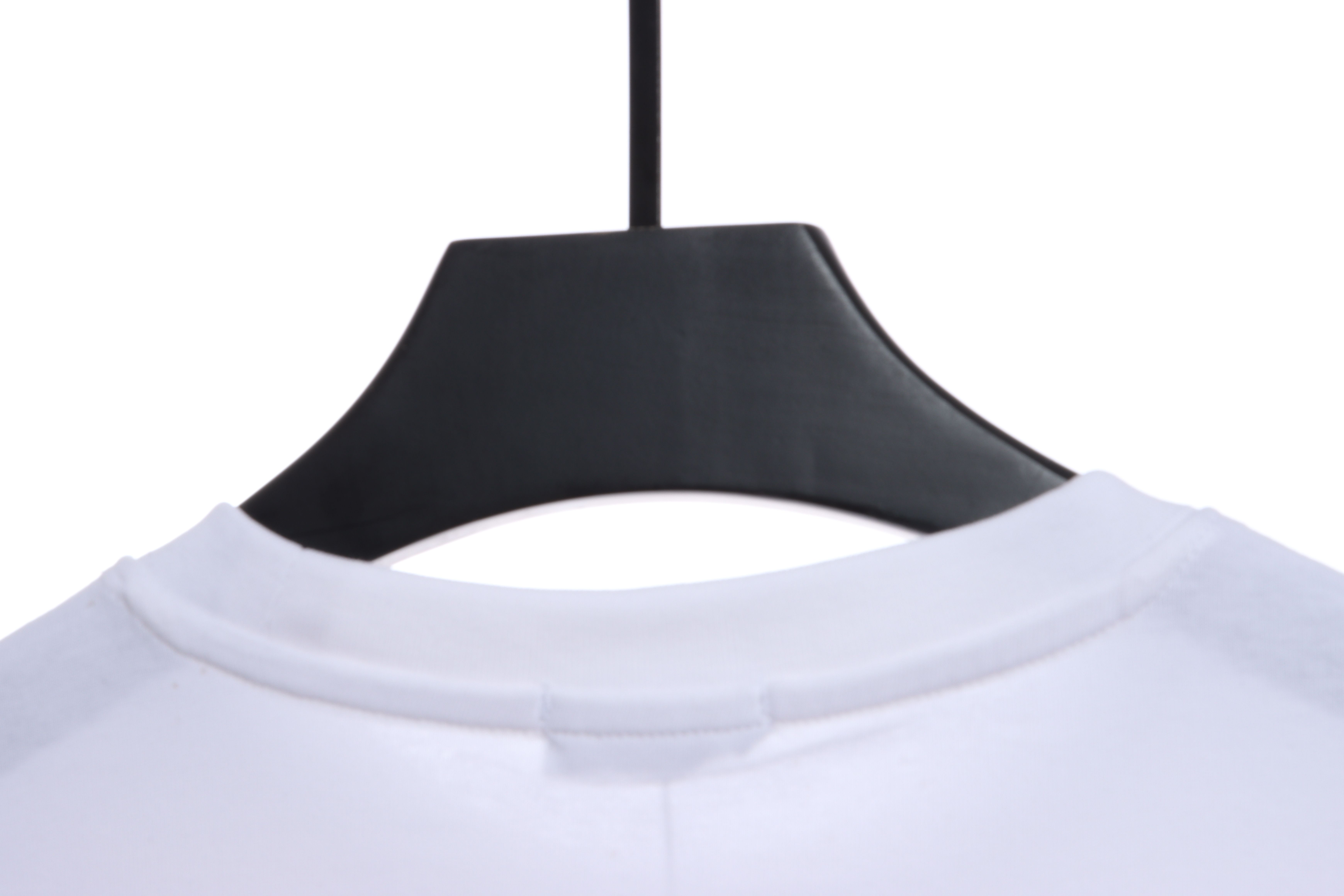 Dior Art Embroidered Letters Short Sleeve White