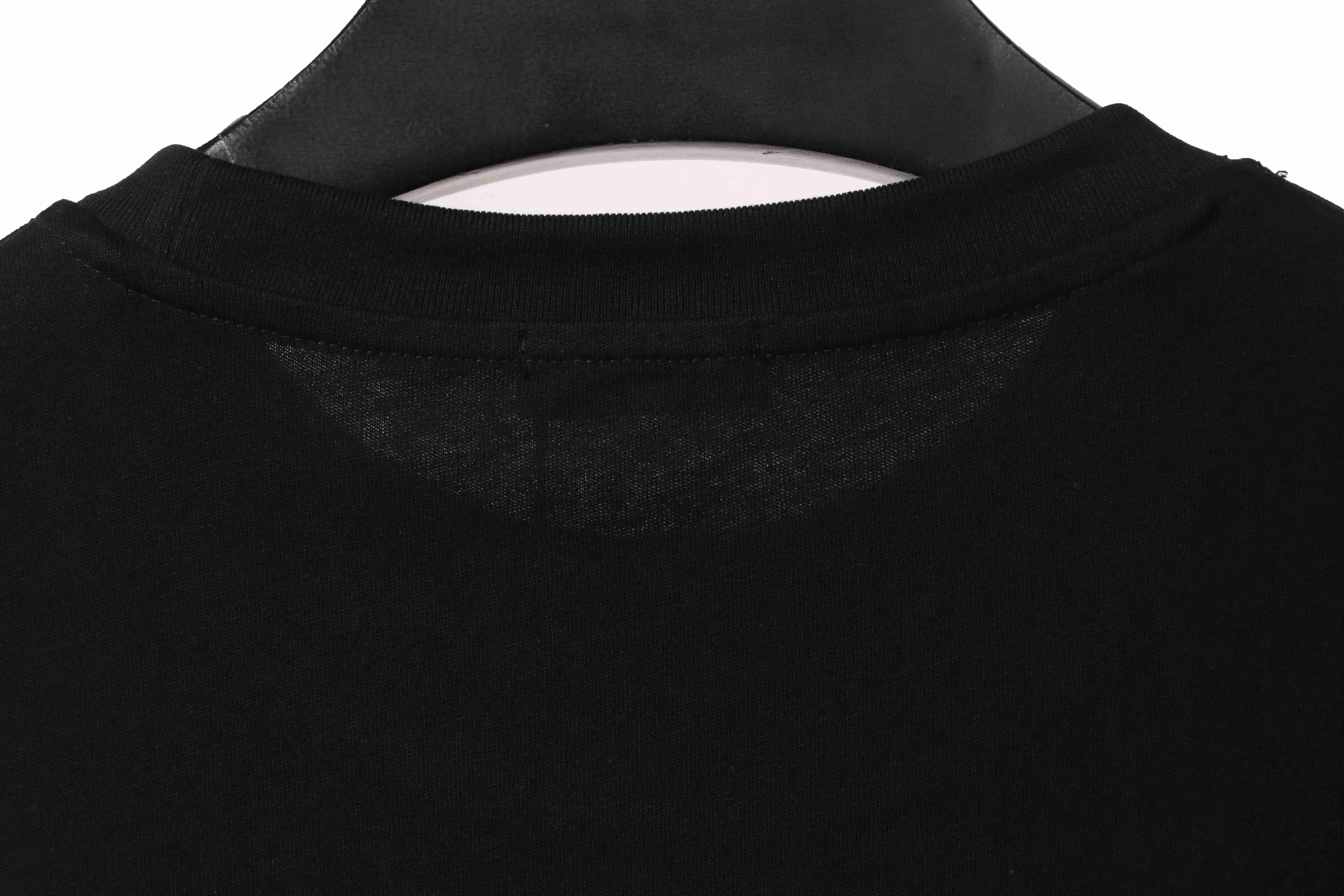 Dior Bee Embroidered Short Sleeve Black