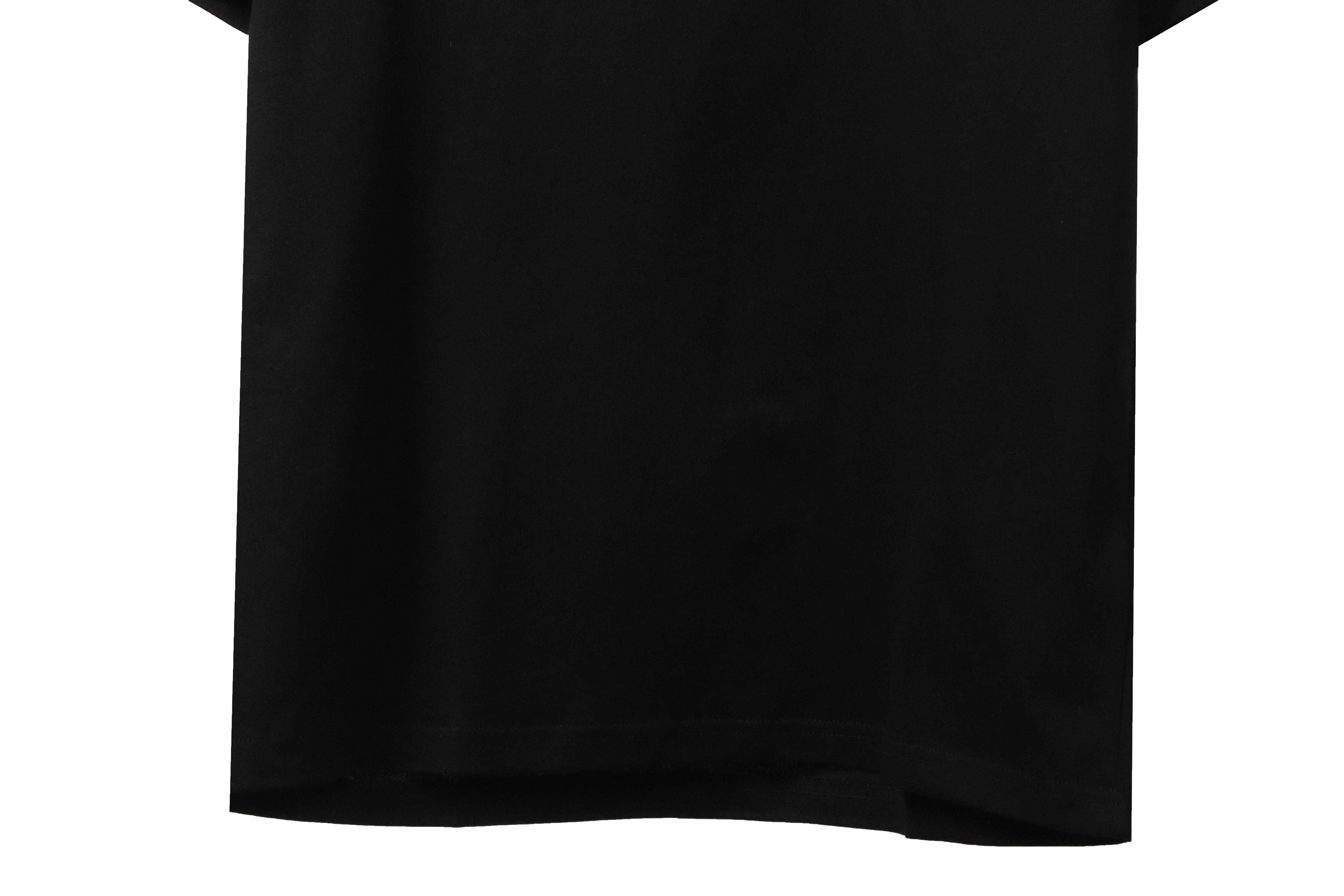 Dior Bee Embroidered Short Sleeve Black