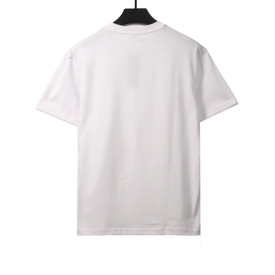 Dior Bee Embroidered Short Sleeve White 02