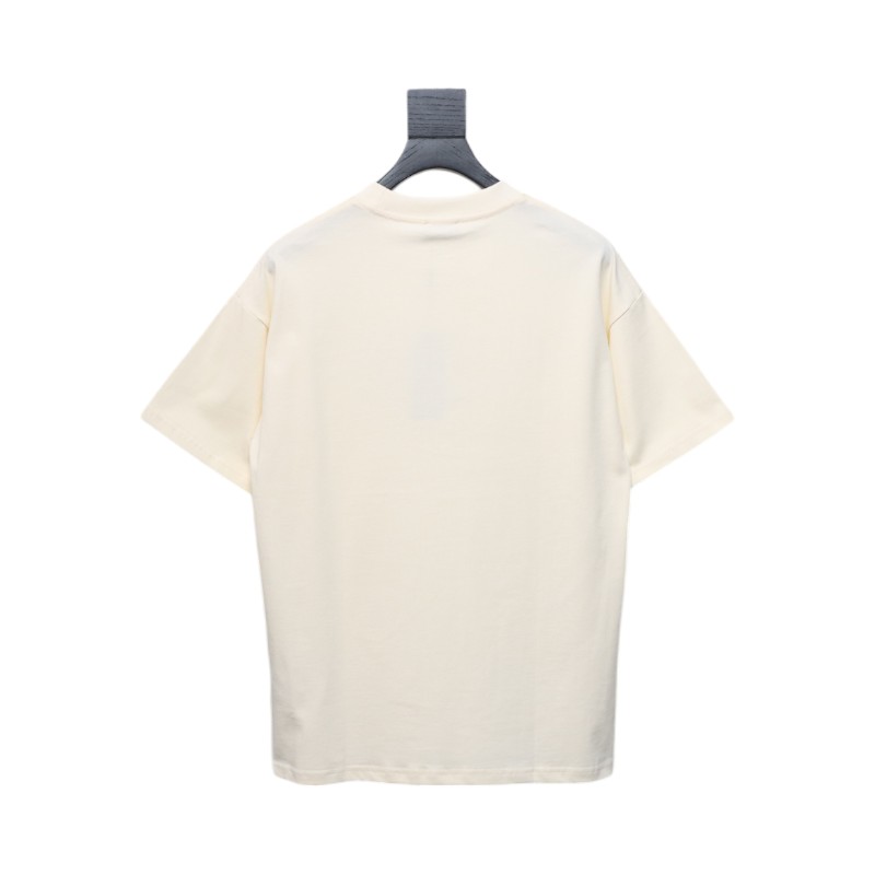 Dior CD x STONE ISLAND joint embroidered letter compass short-sleeved T-shirt