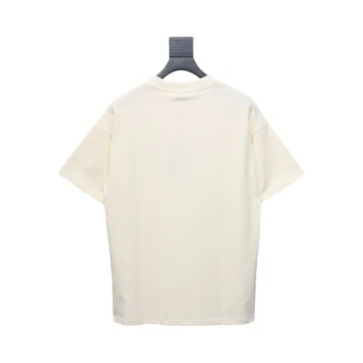 Dior CD x STONE ISLAND joint embroidered letter compass short-sleeved T-shirt 02