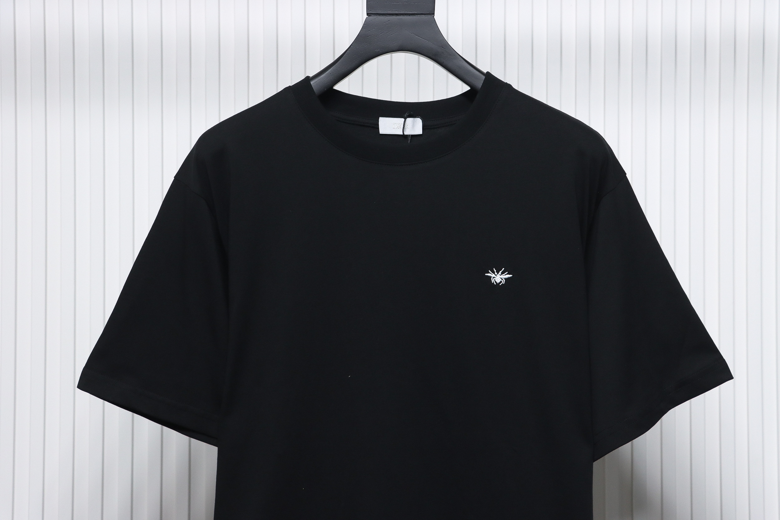 Dior classic bee embroidered short sleeve