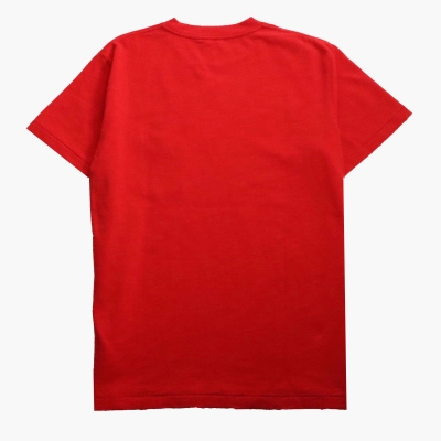 Dior Dinosaur Pocket Embroidered Short Sleeve Red 02