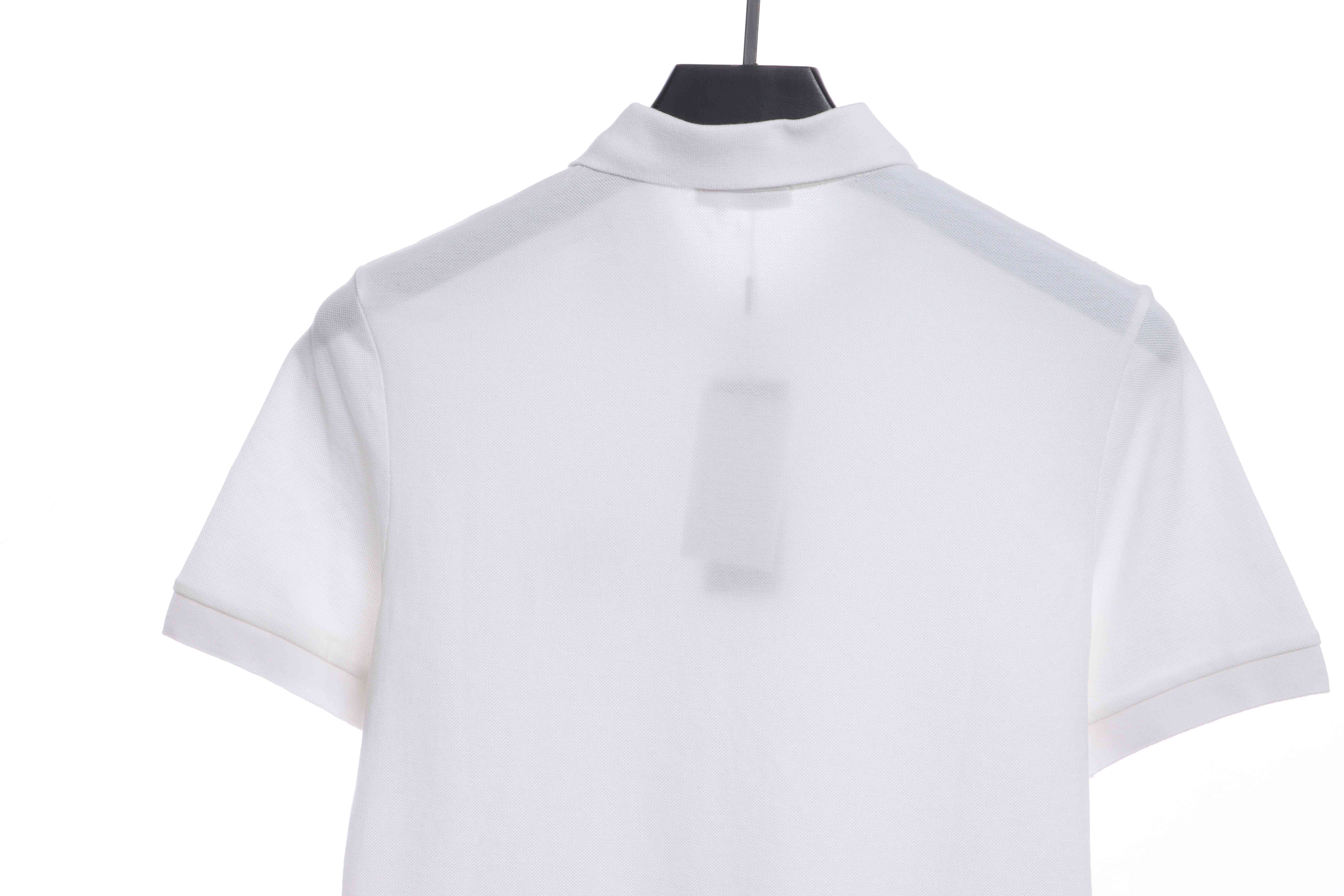 Dior double ring embroidery POLO white