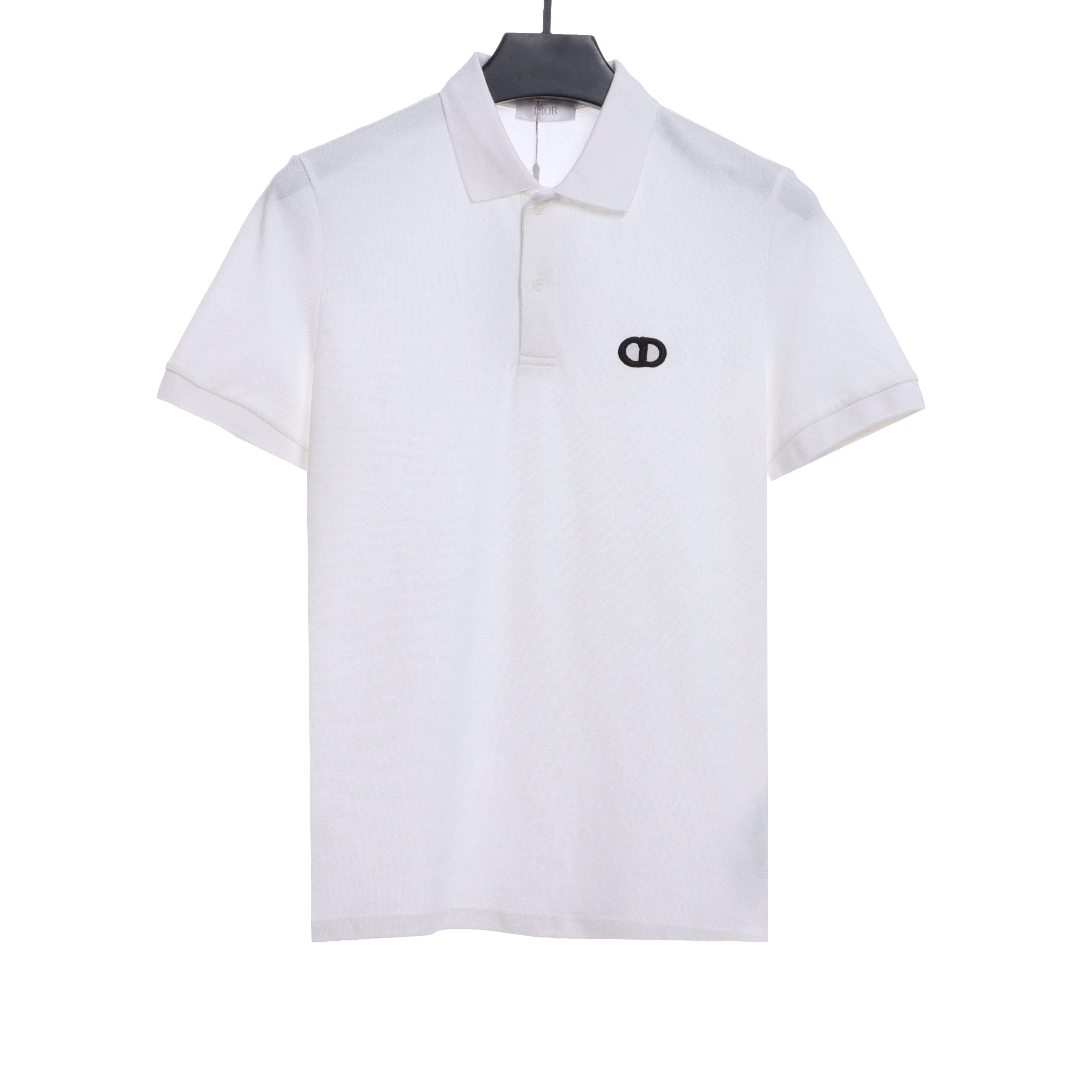 Dior double ring embroidery POLO white