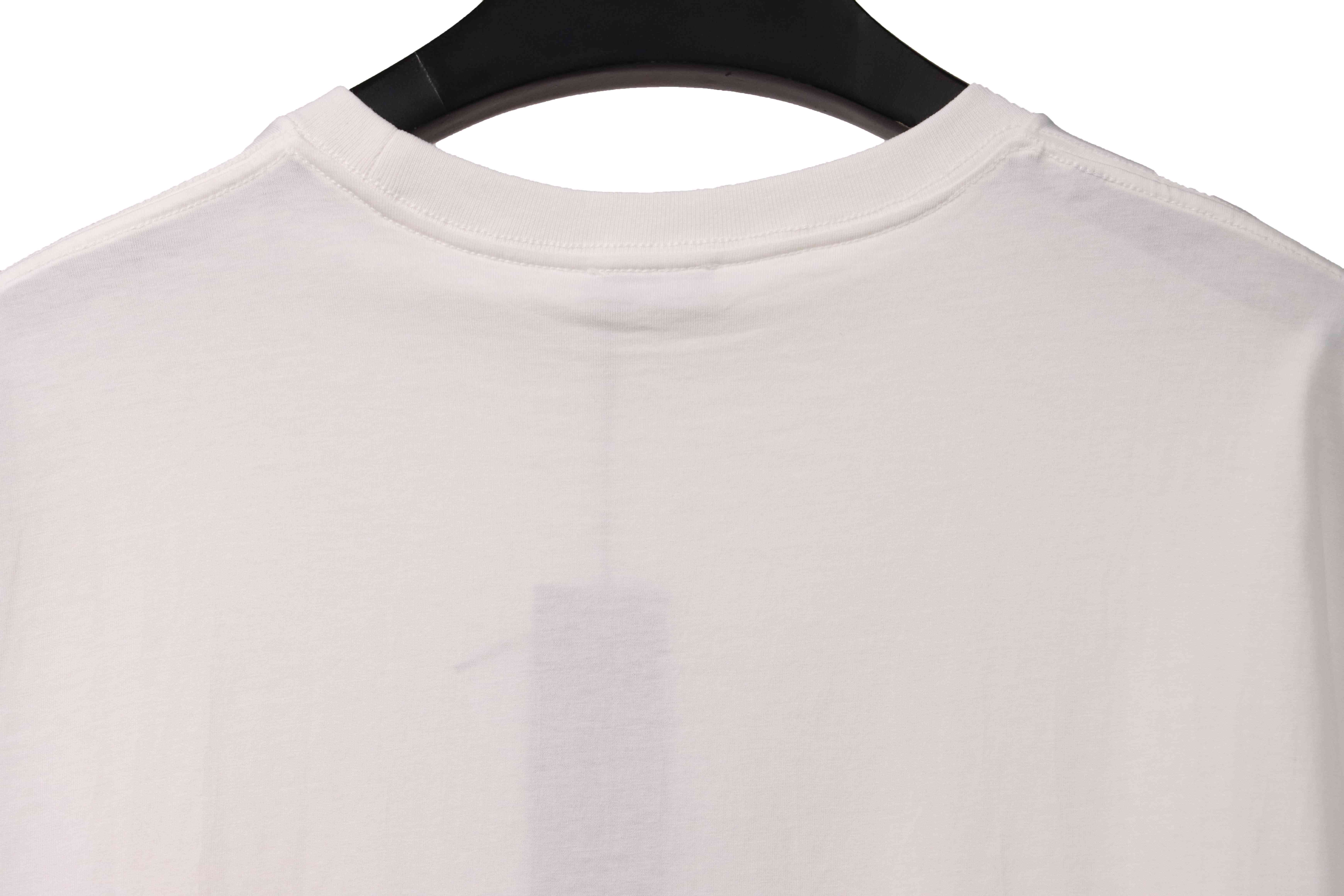 Dior Floral Specimen Print Short Sleeve White