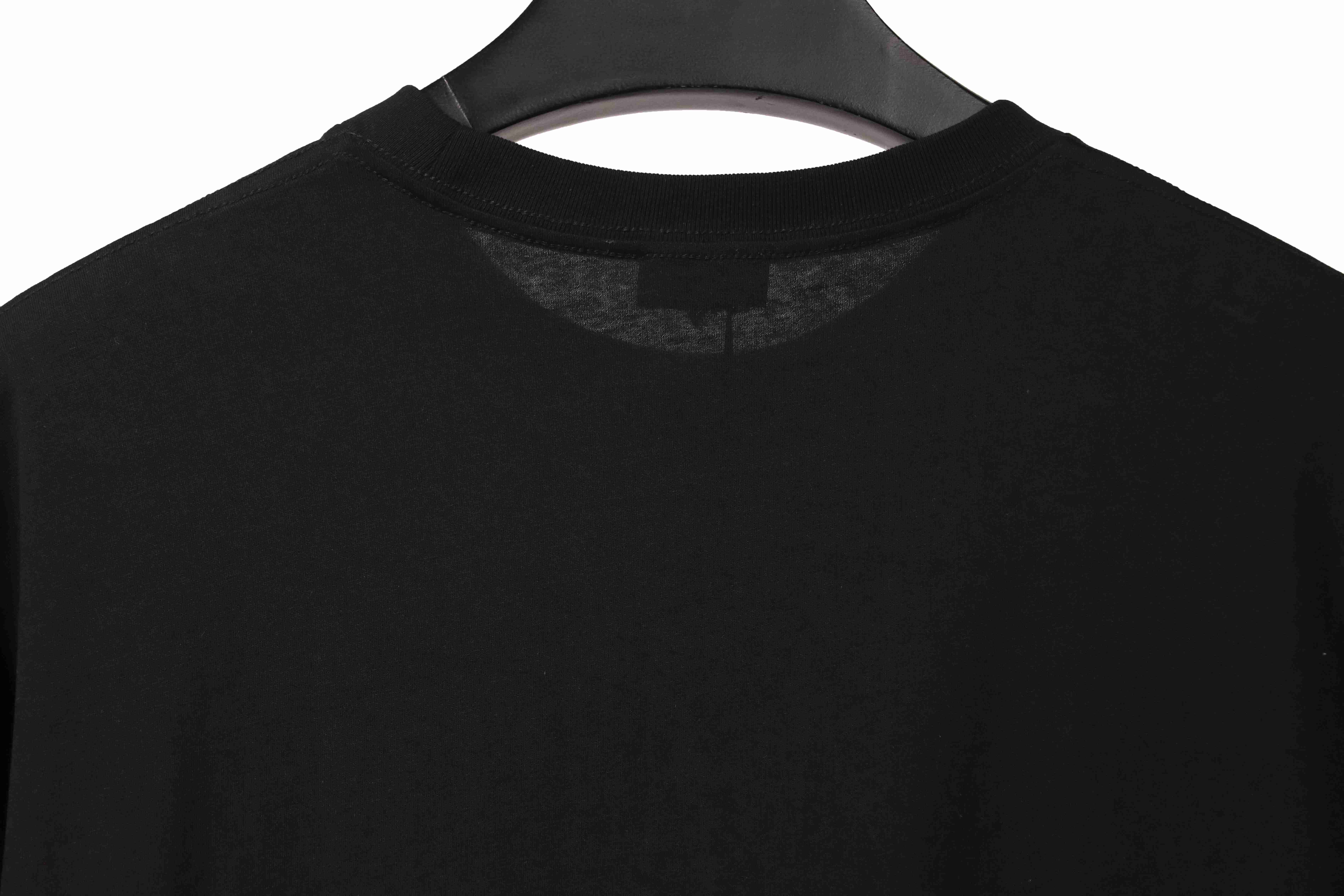 Dior Floral Specimen Print Short Sleeve Black