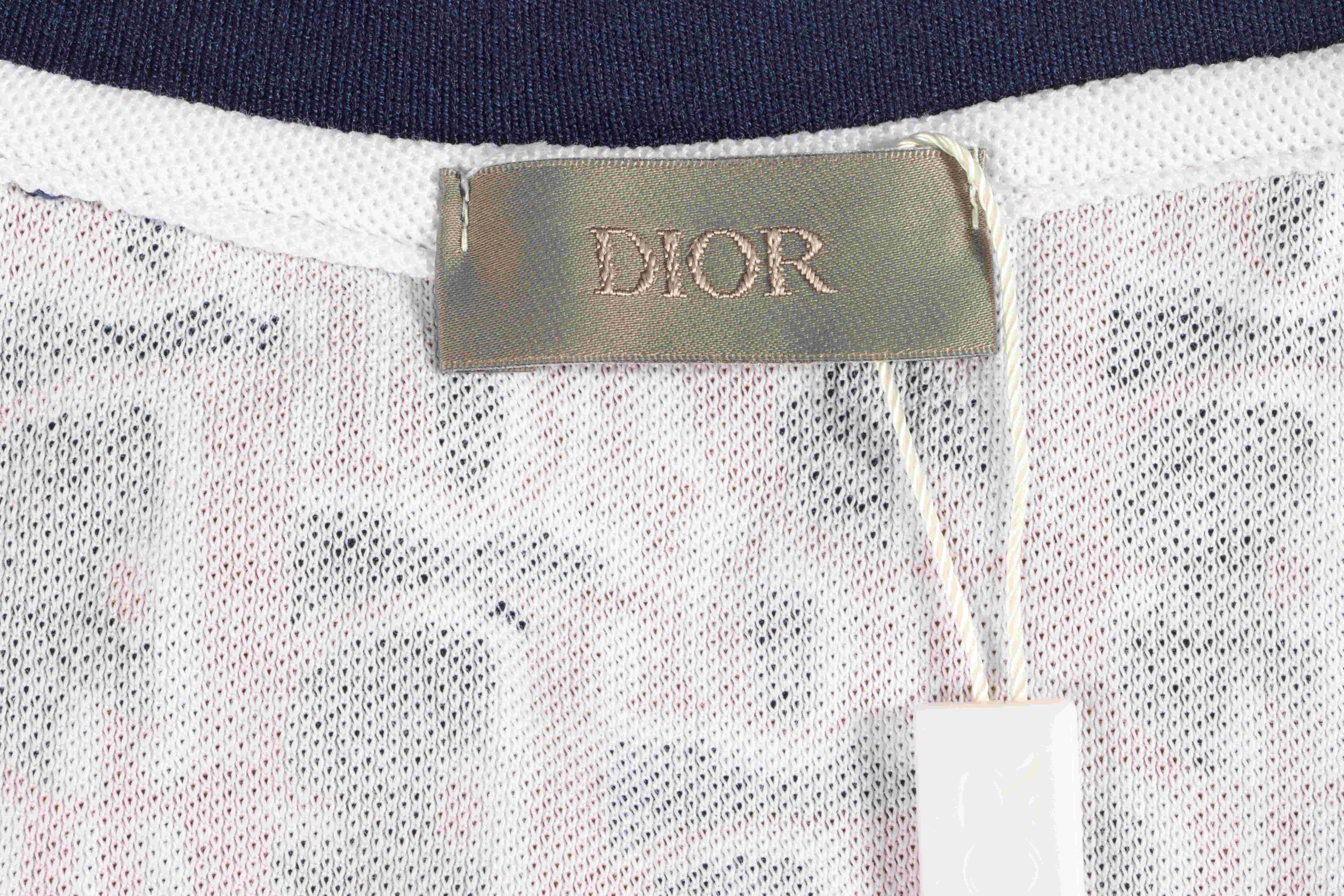 Dior full pattern old flower POLO