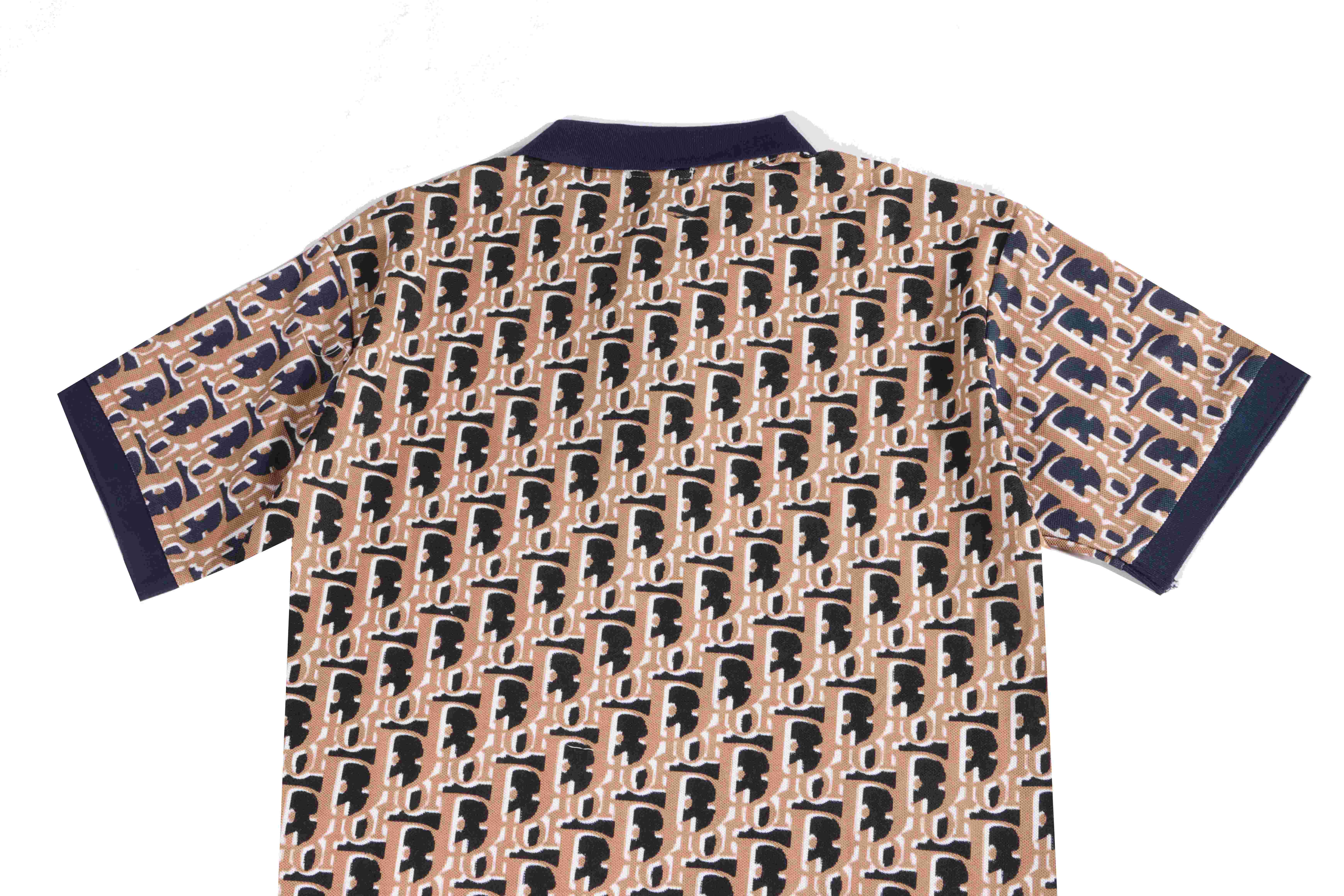 Dior full pattern old flower POLO