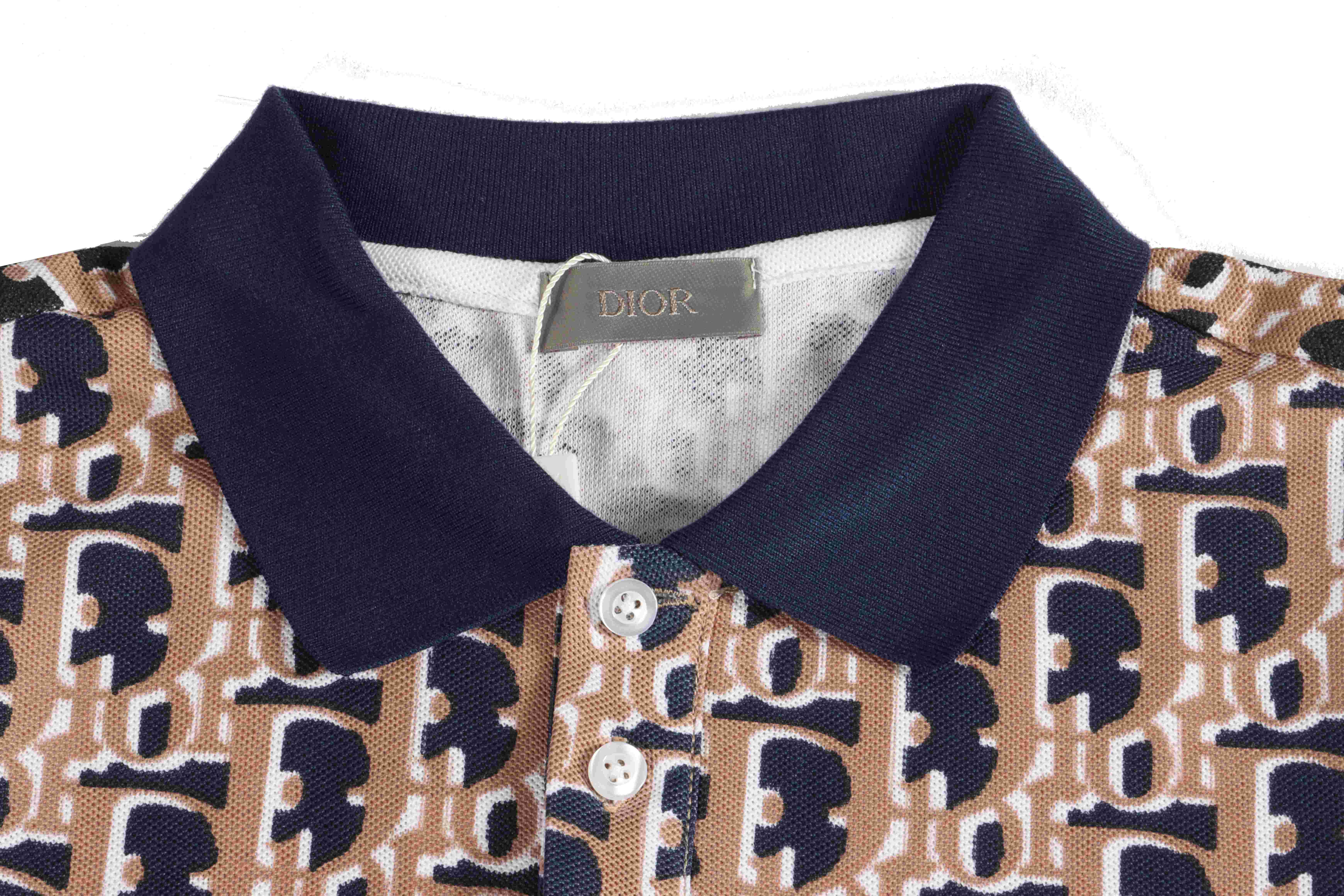 Dior full pattern old flower POLO