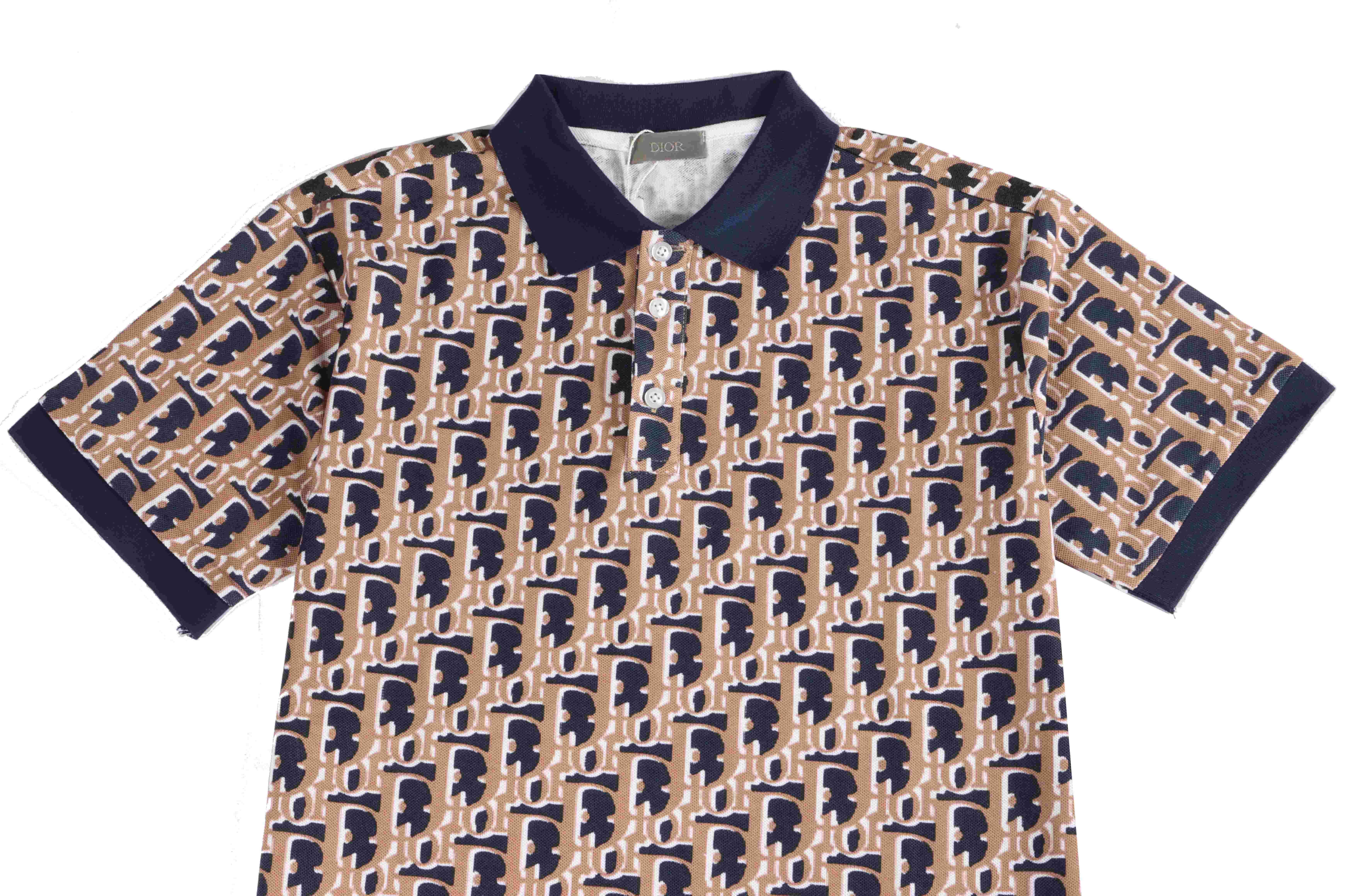 Dior full pattern old flower POLO