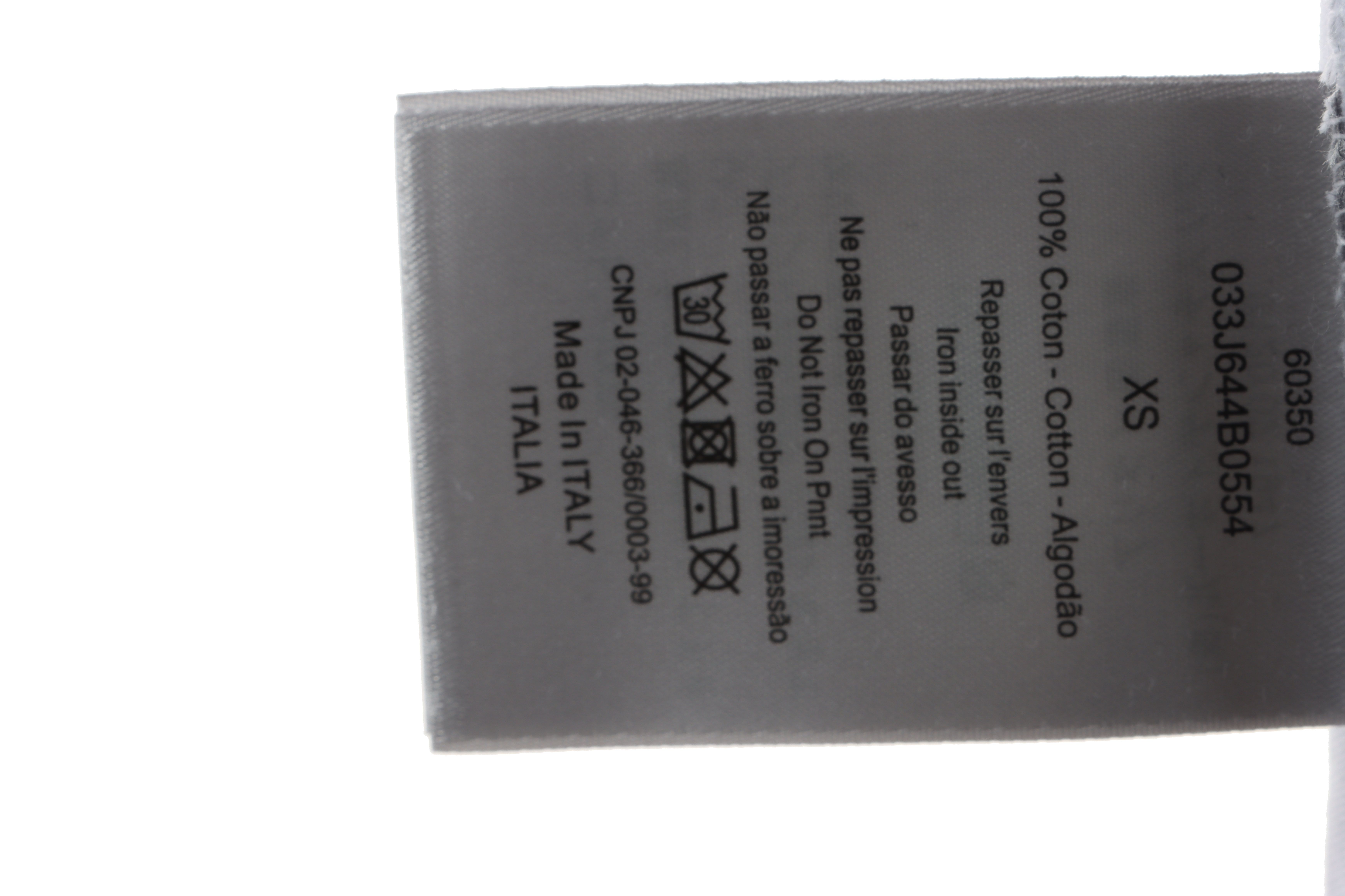 Dior gold embroidered CD short sleeve white