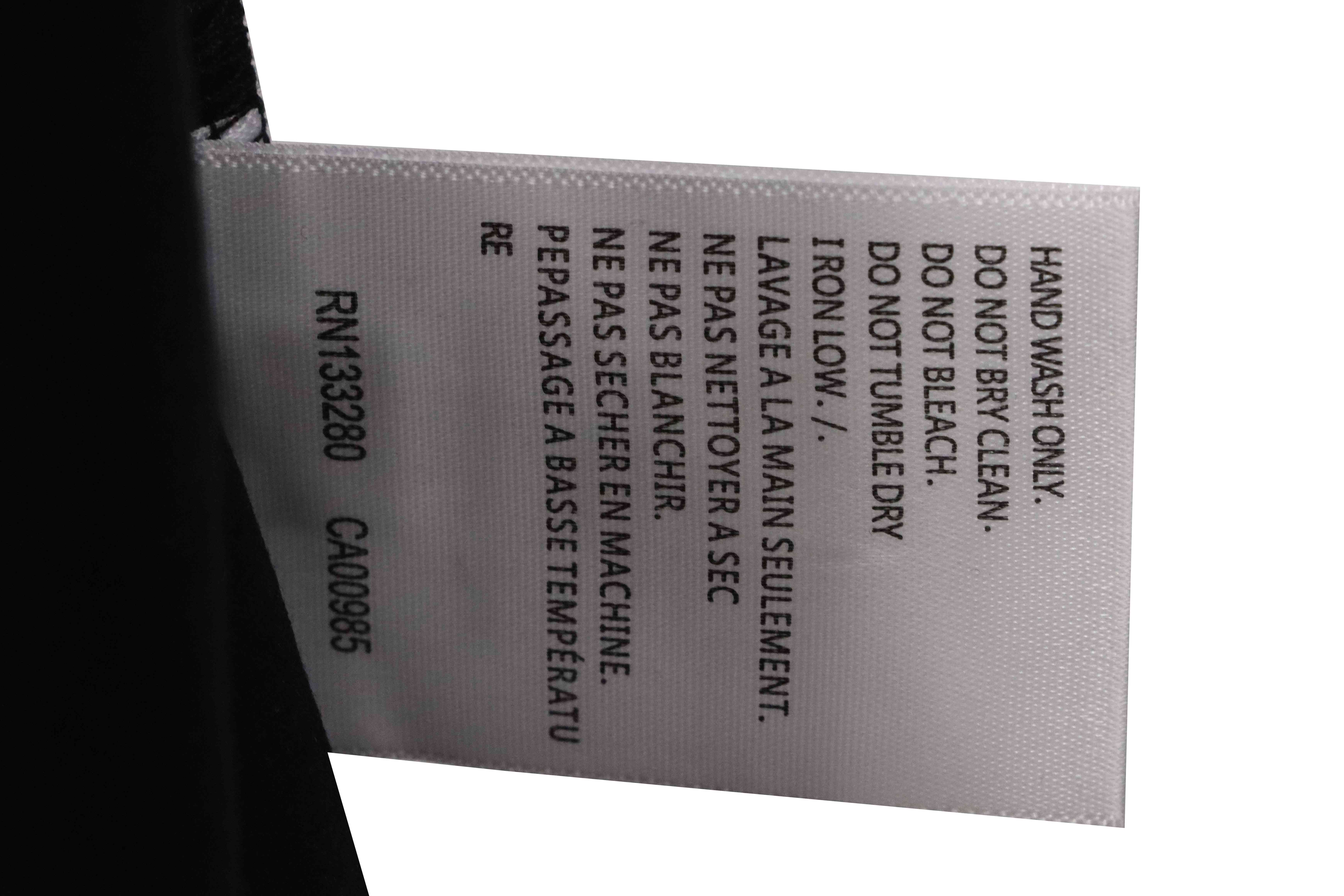 Dior Gradient Embroidered Short Sleeve Black