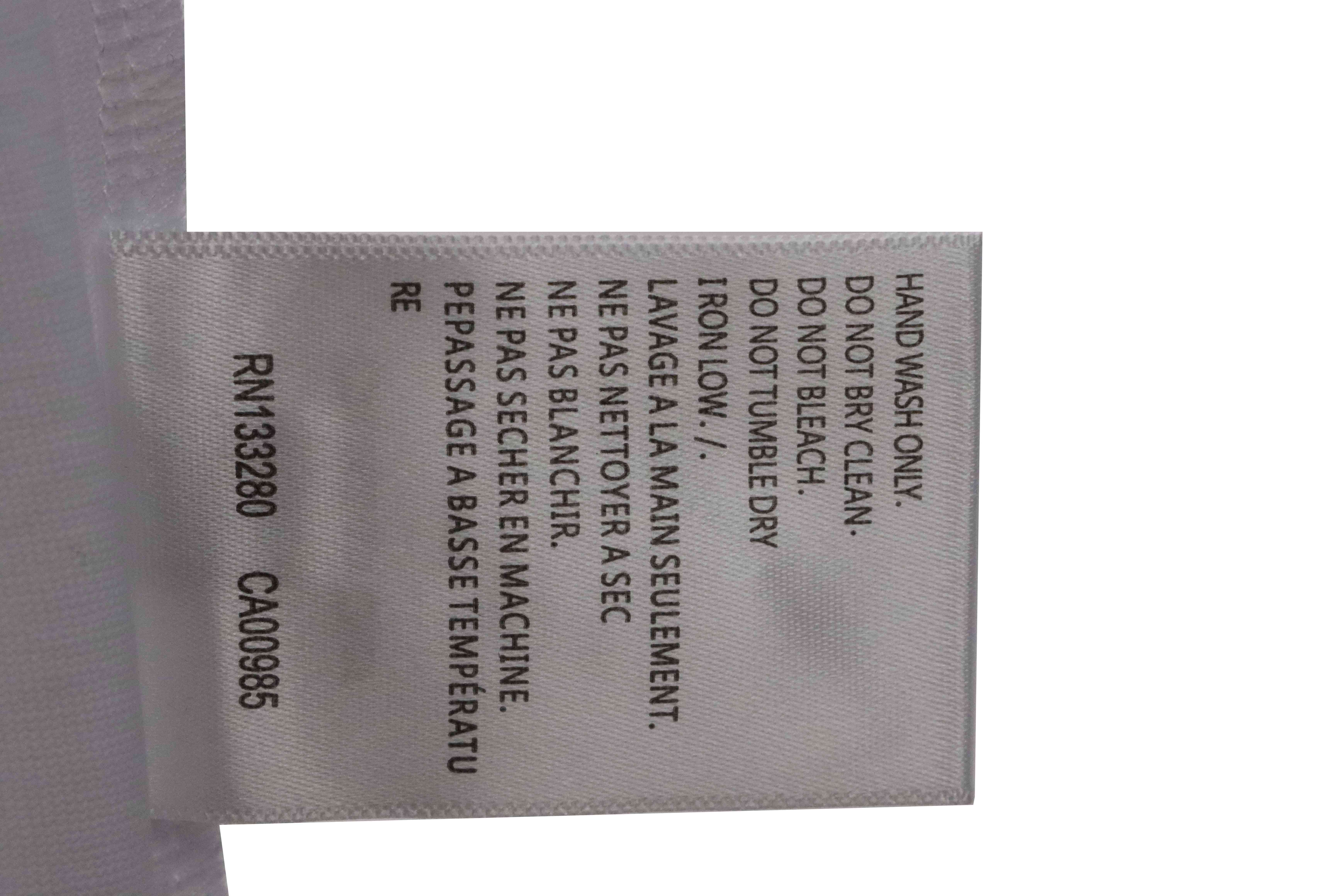 Dior Gradient Embroidered Short Sleeve White