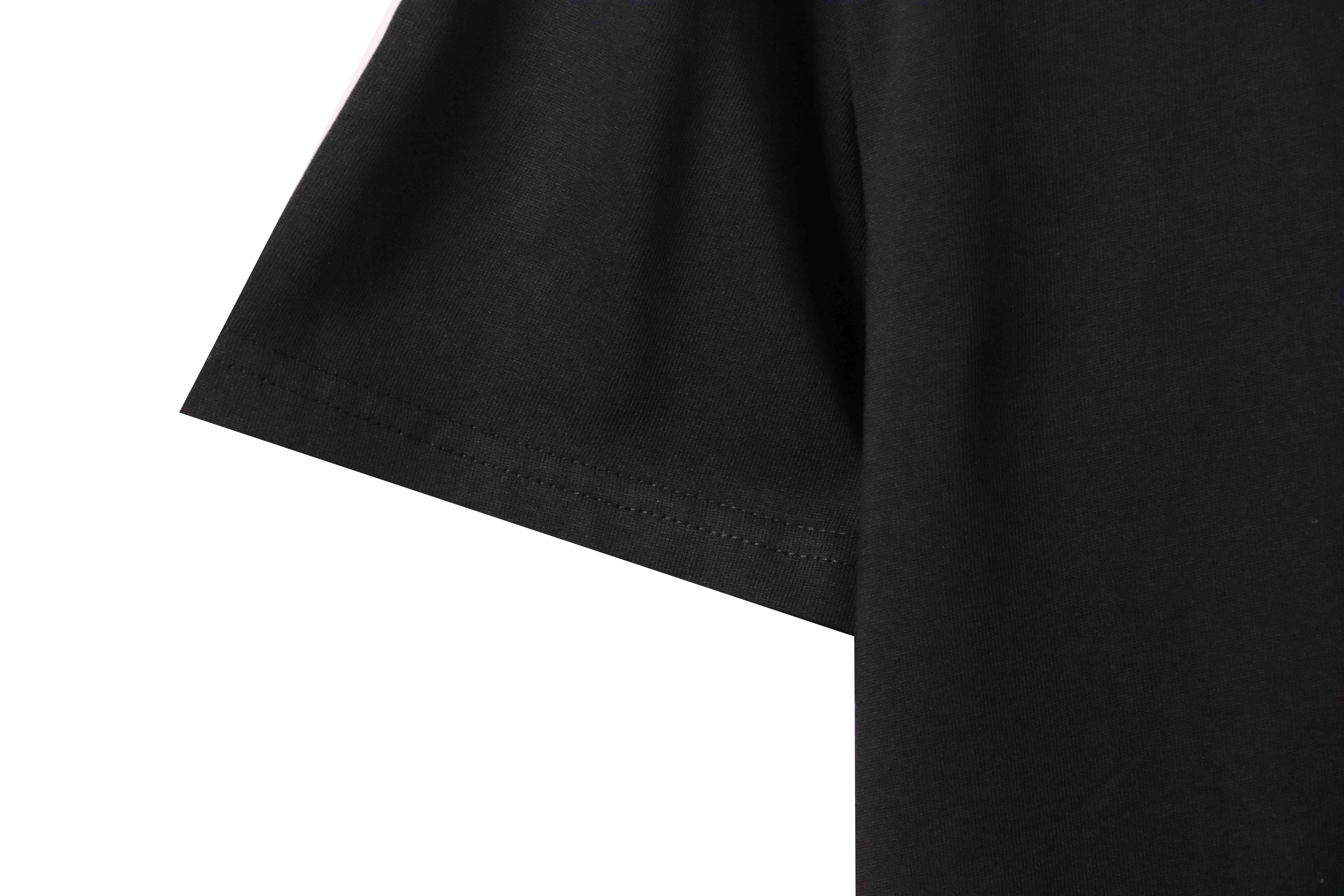 Dior Graffiti Letters Print Short Sleeve Black