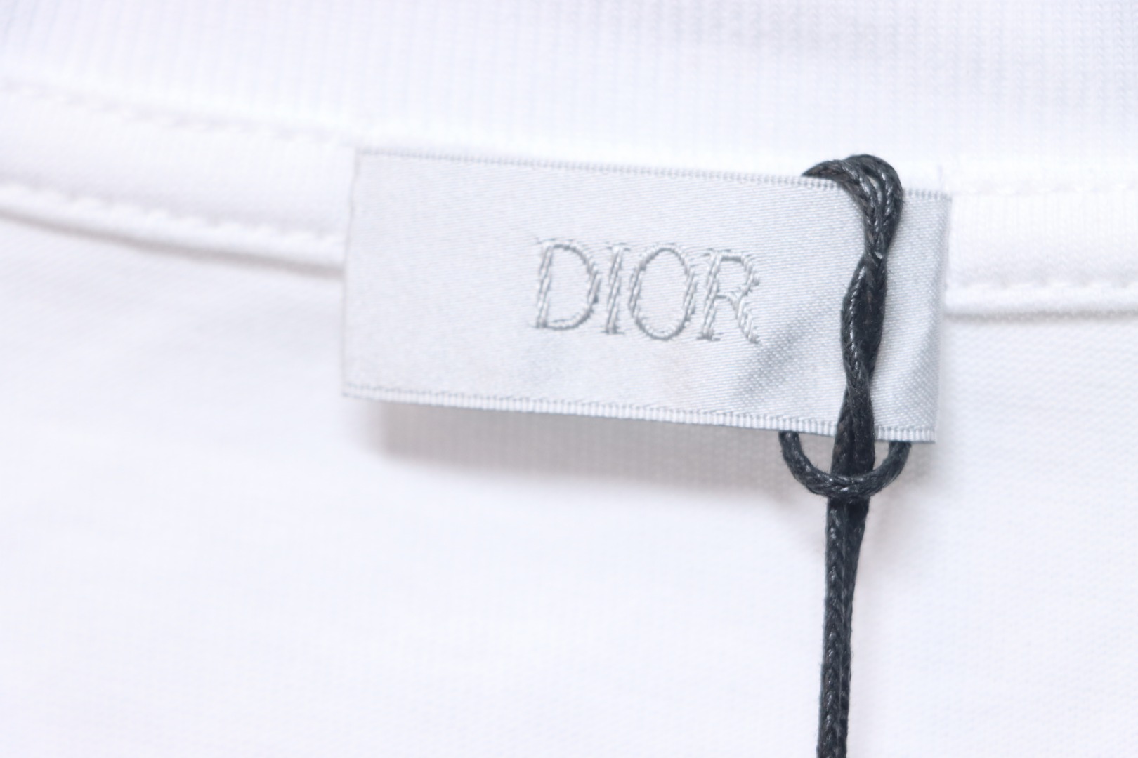 Dior Heart Print Short Sleeve White