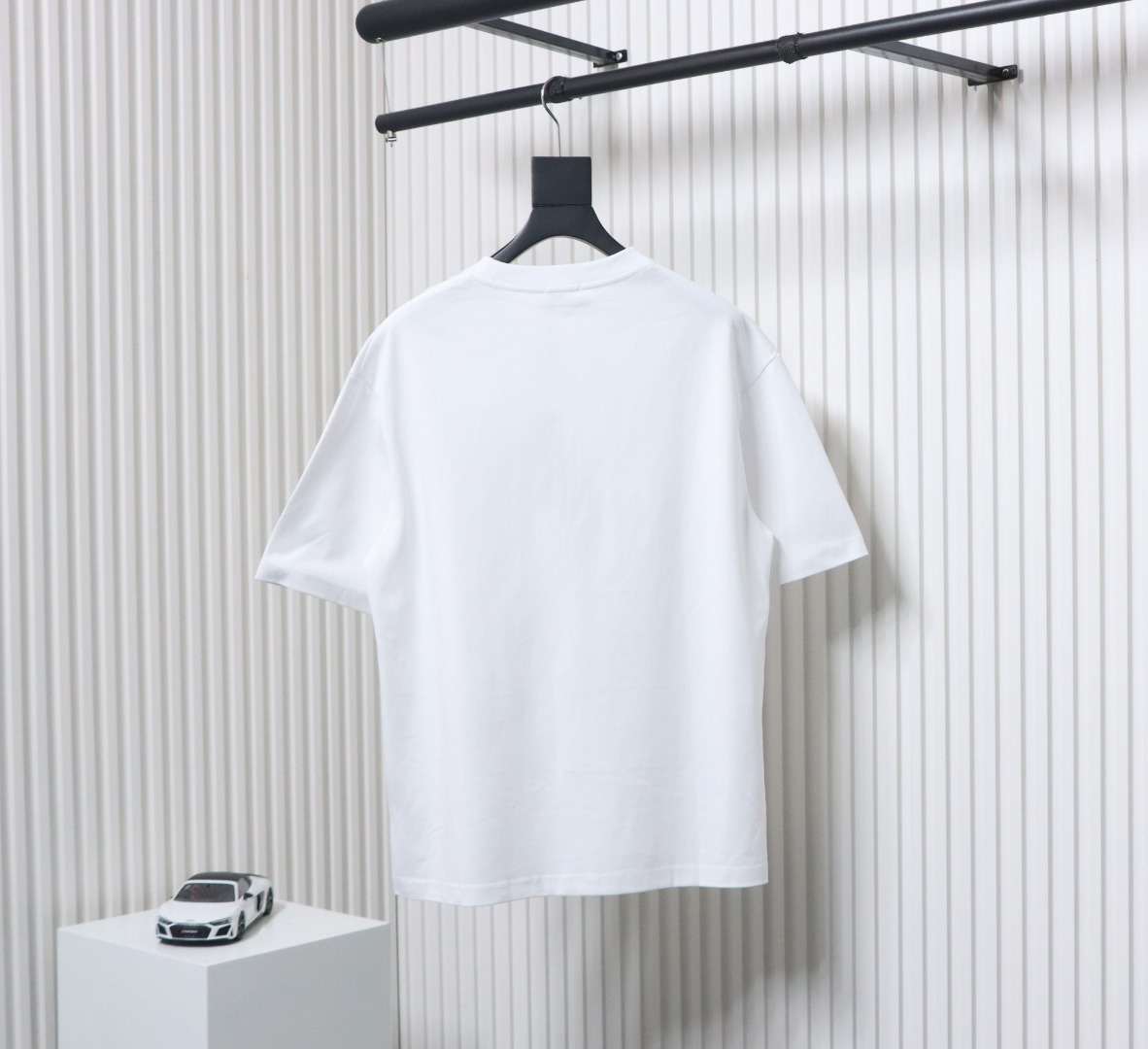 Dior Heart Print Short Sleeve White