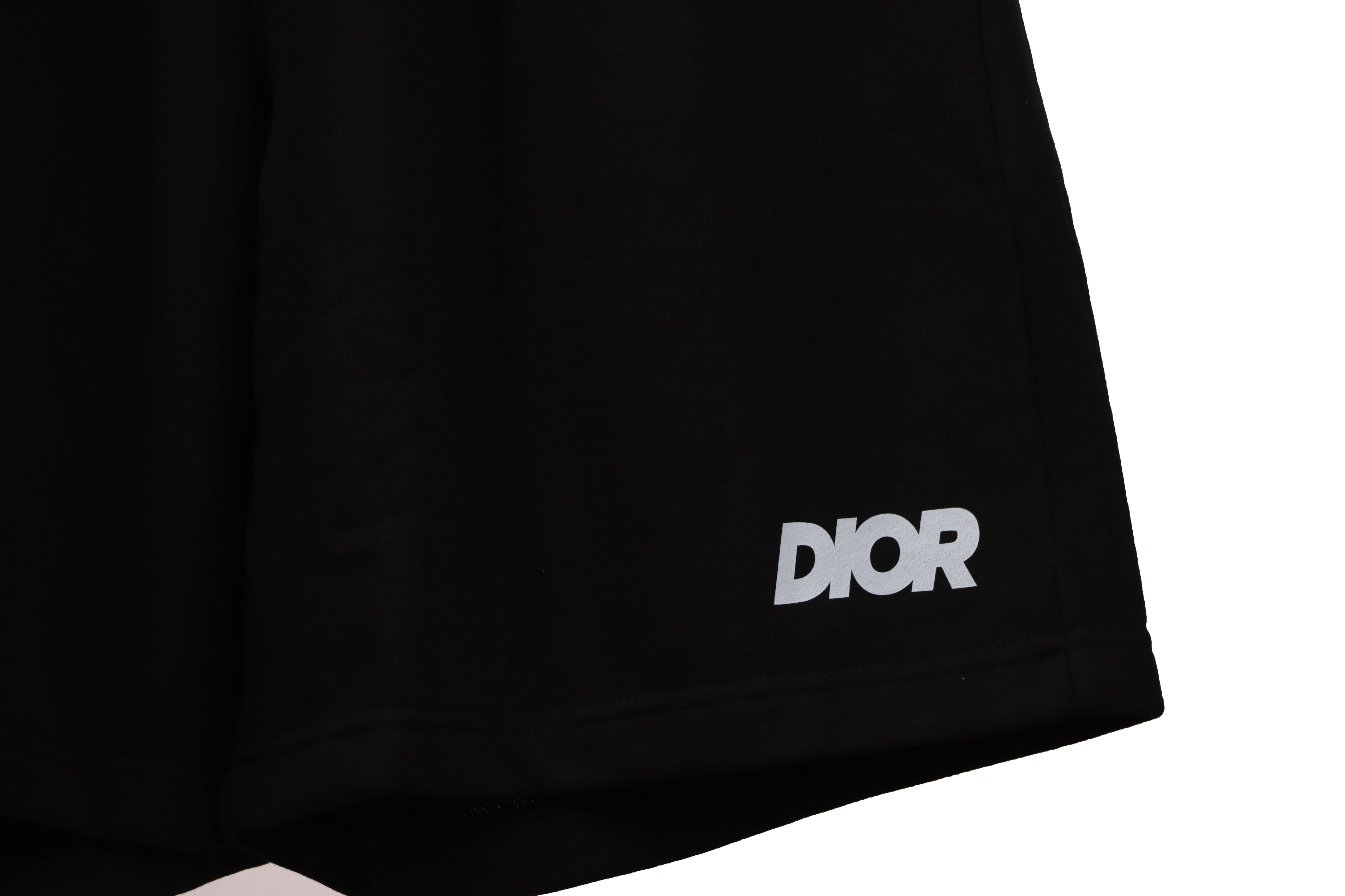 Dior Lettering Shorts Black