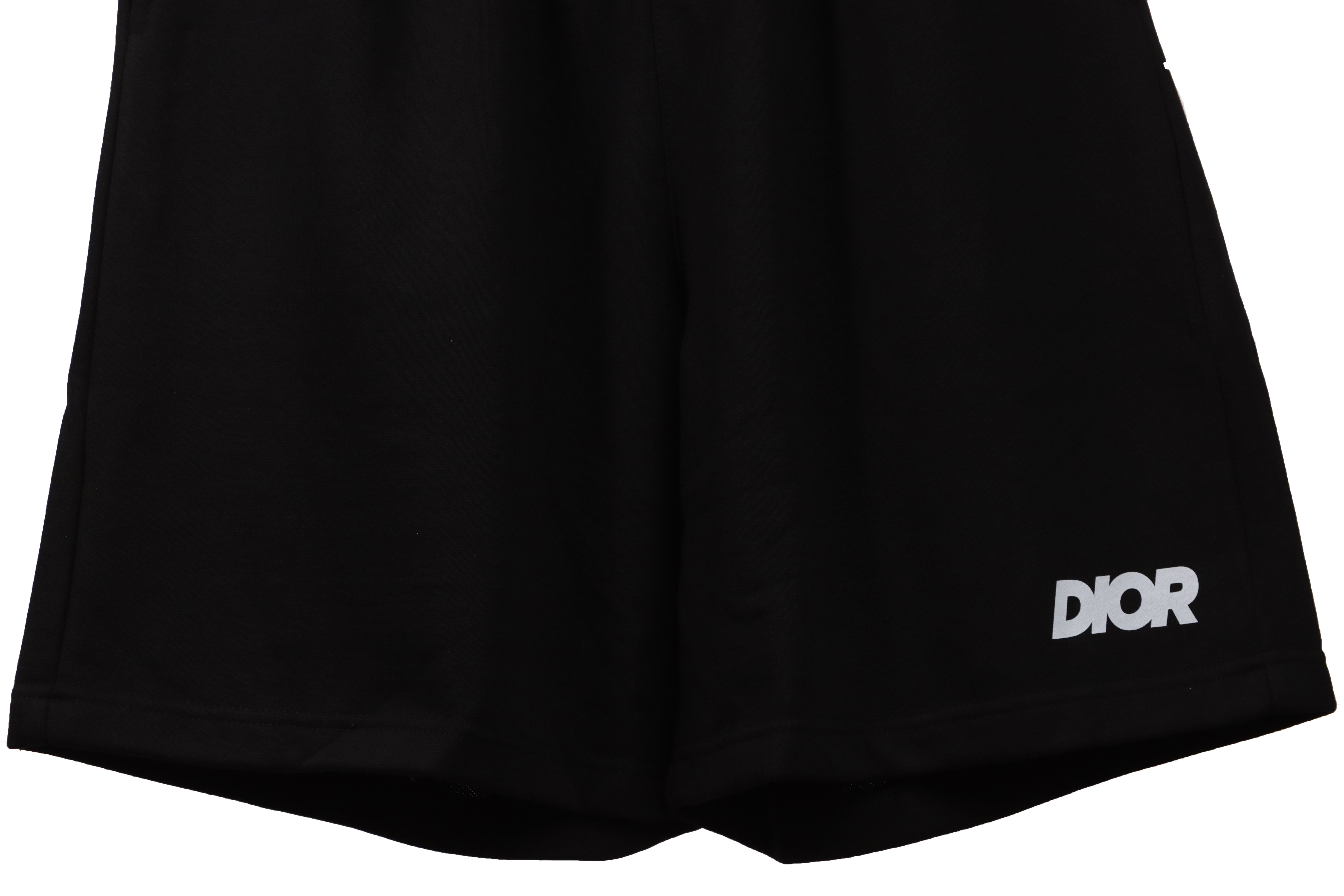 Dior Lettering Shorts Black