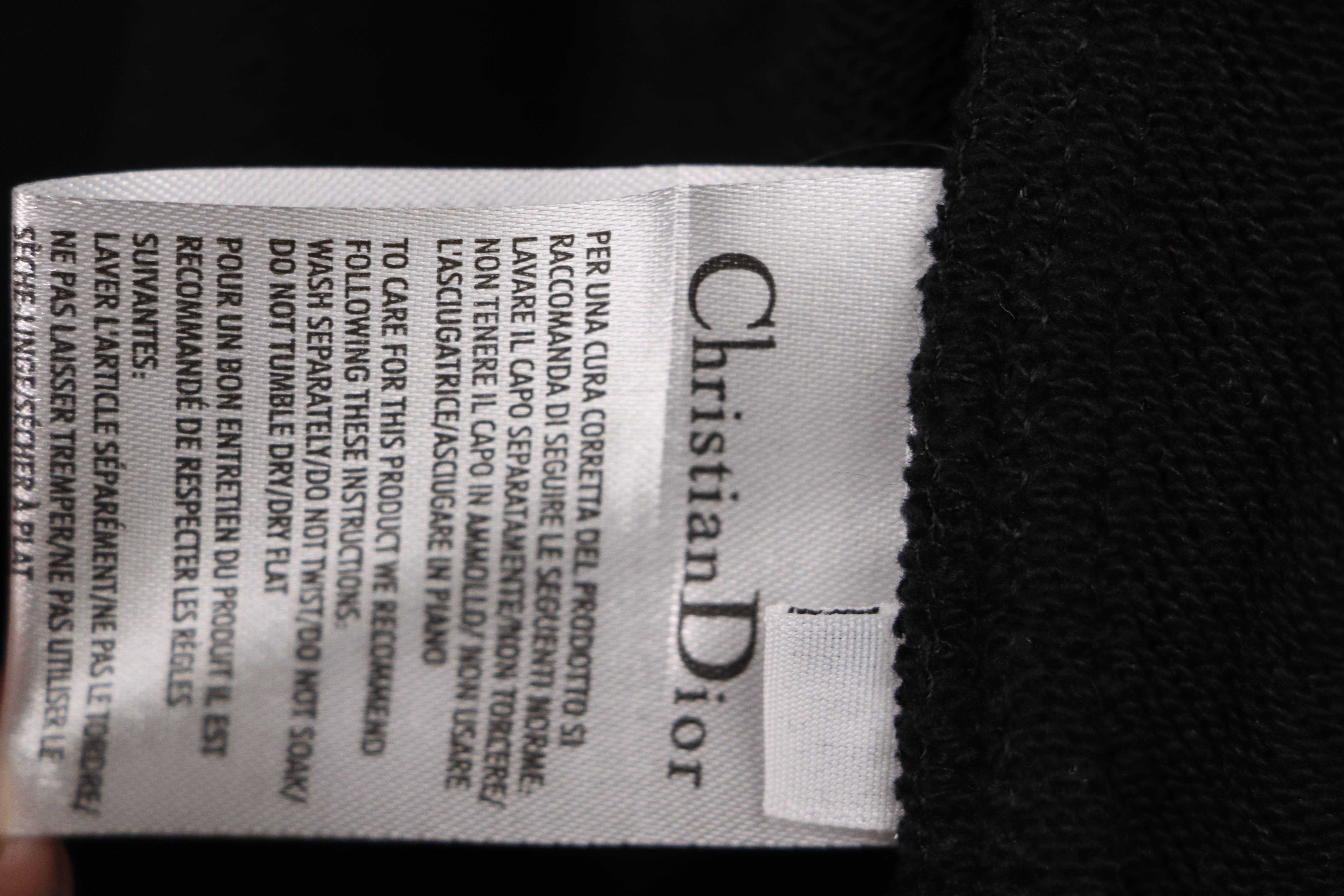 Dior Lettering Shorts Black