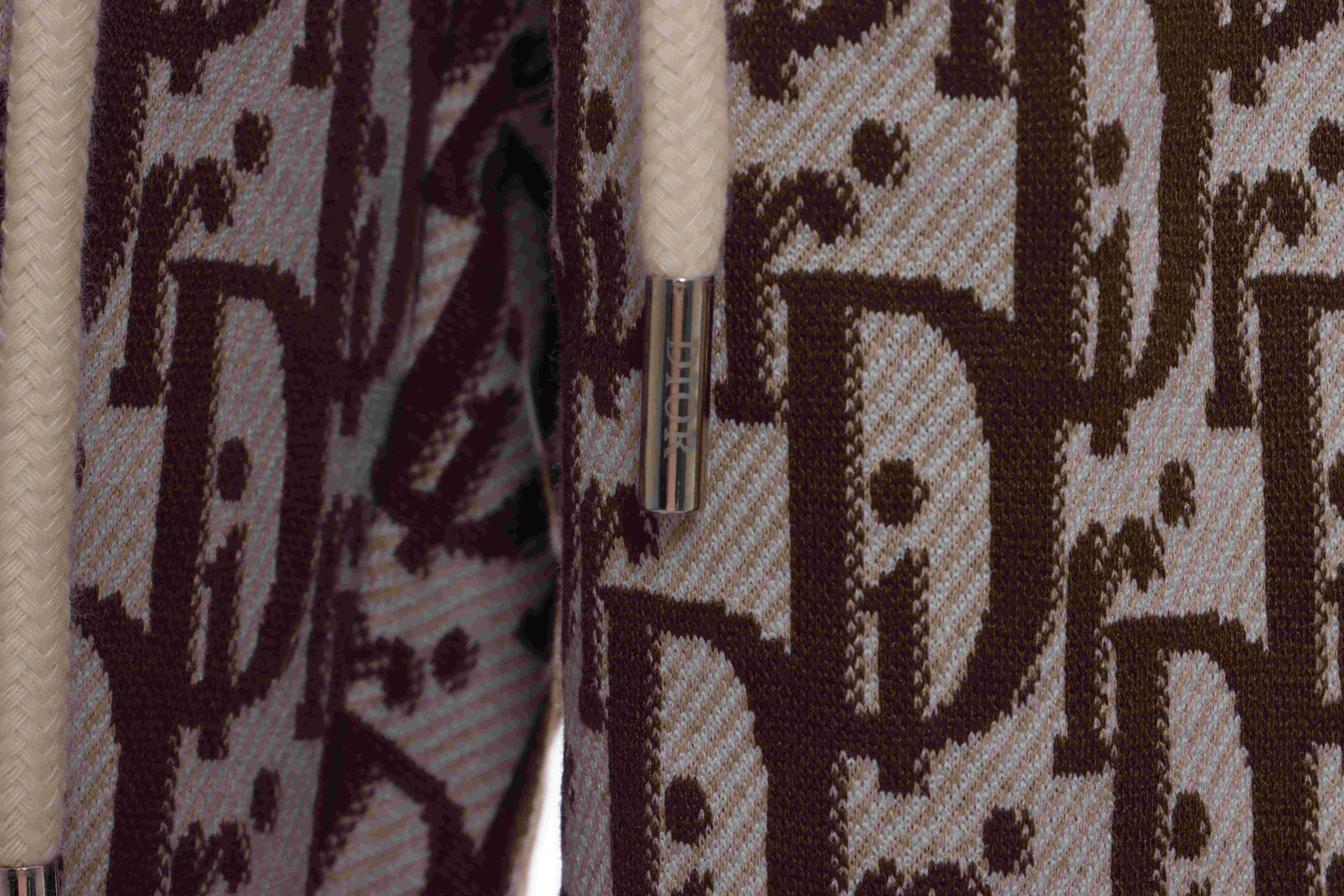 Dior LOGO jacquard shorts brown