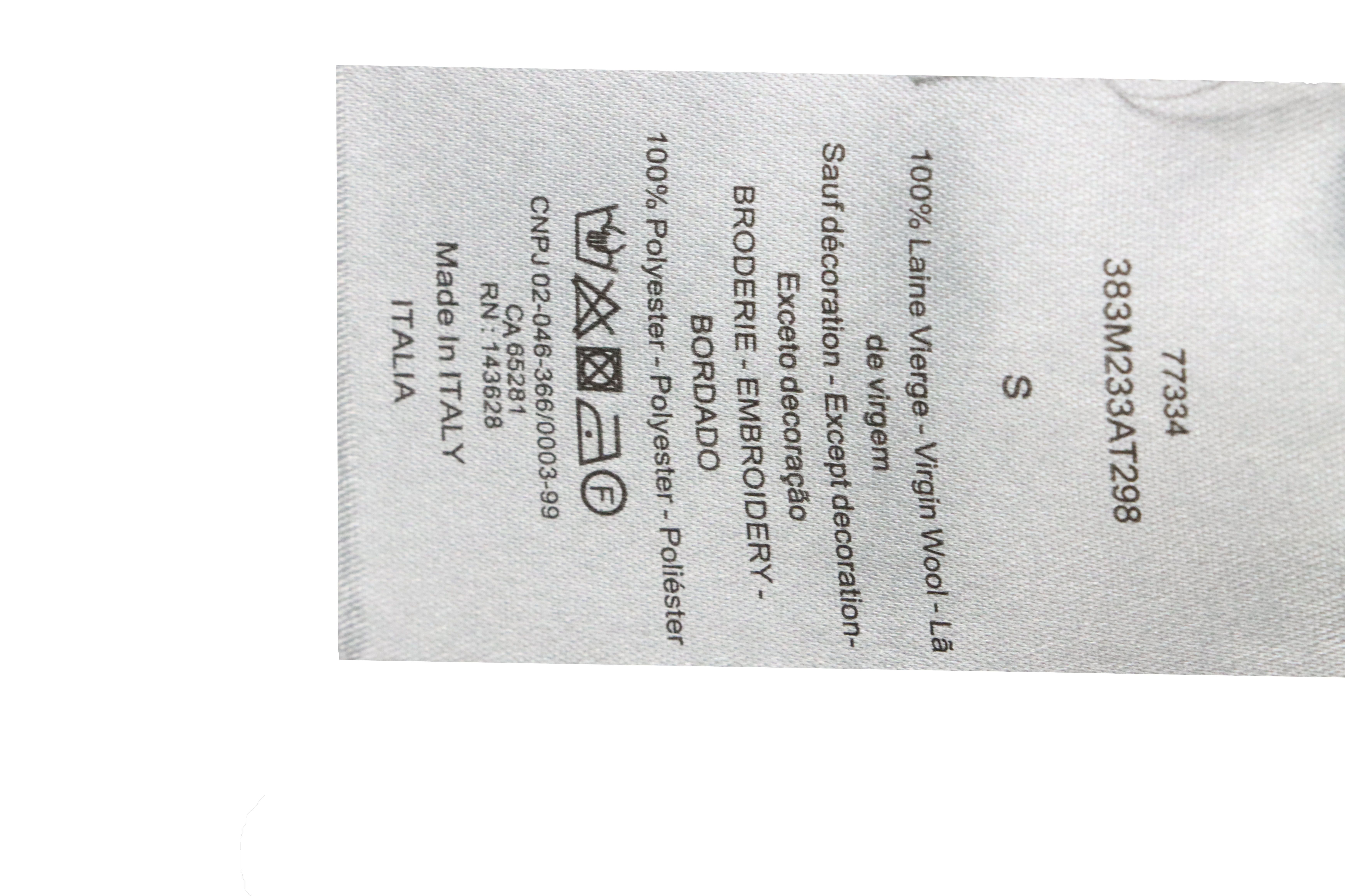 Dior monogram full print knitted POLO gray