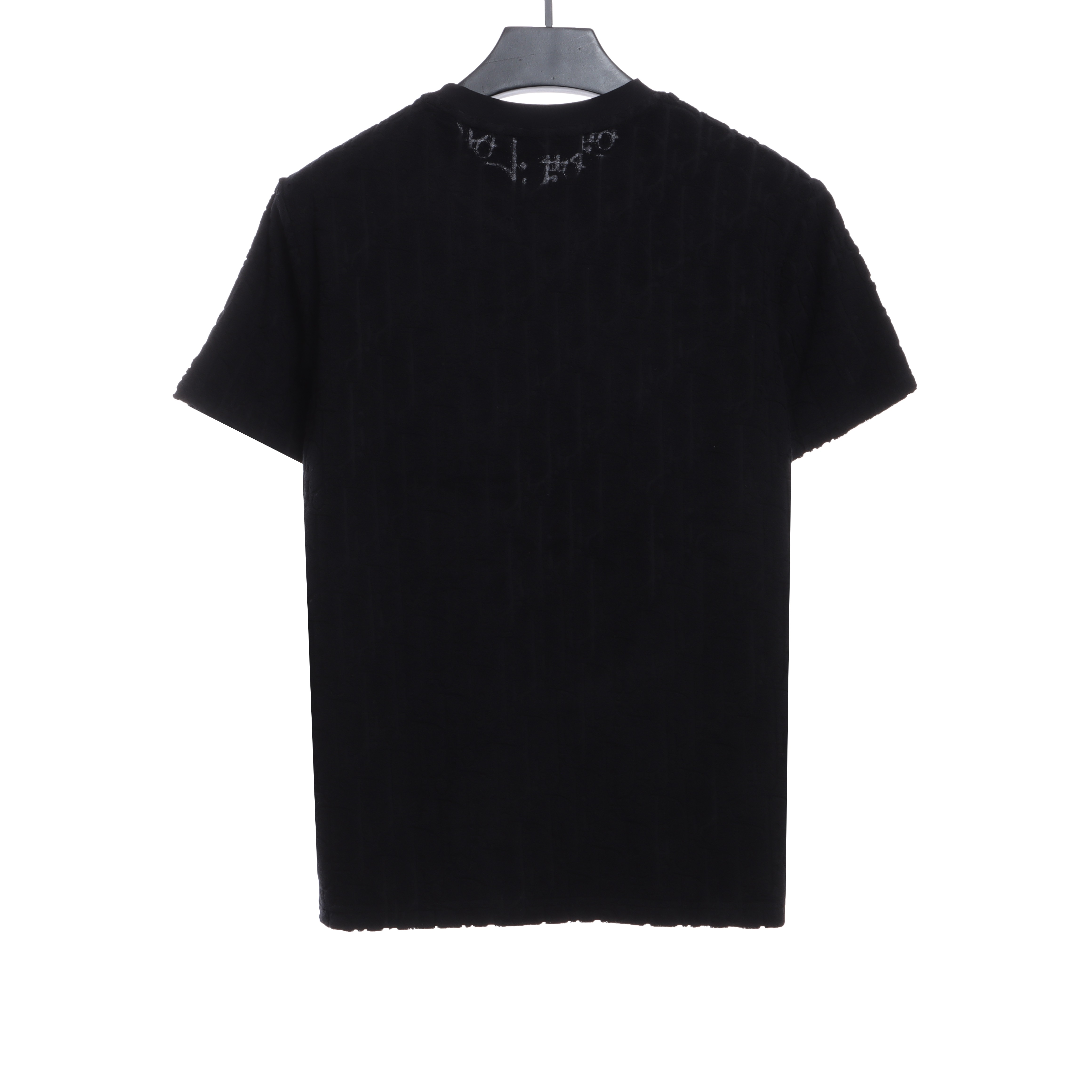 Dior obscure jacquard towelling short sleeve black